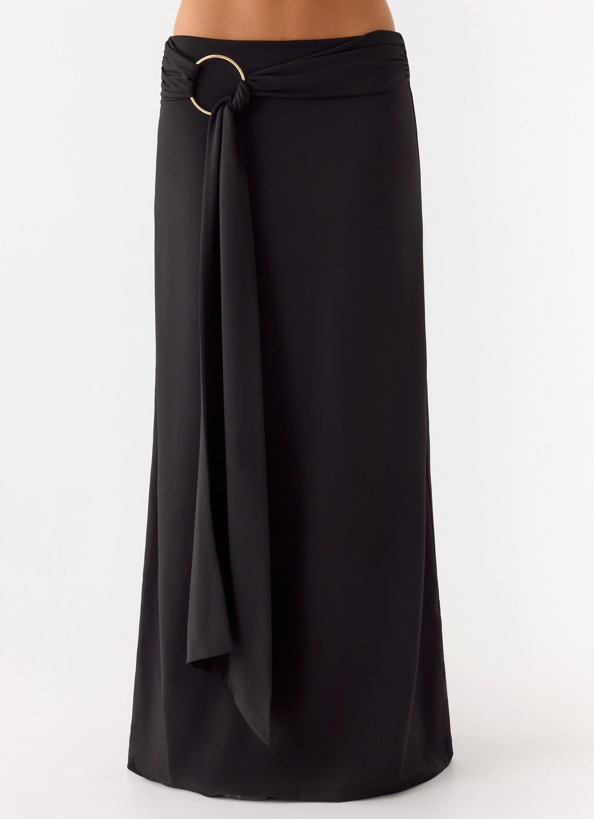 Ravi Maxi Skirt - Black - Image 2