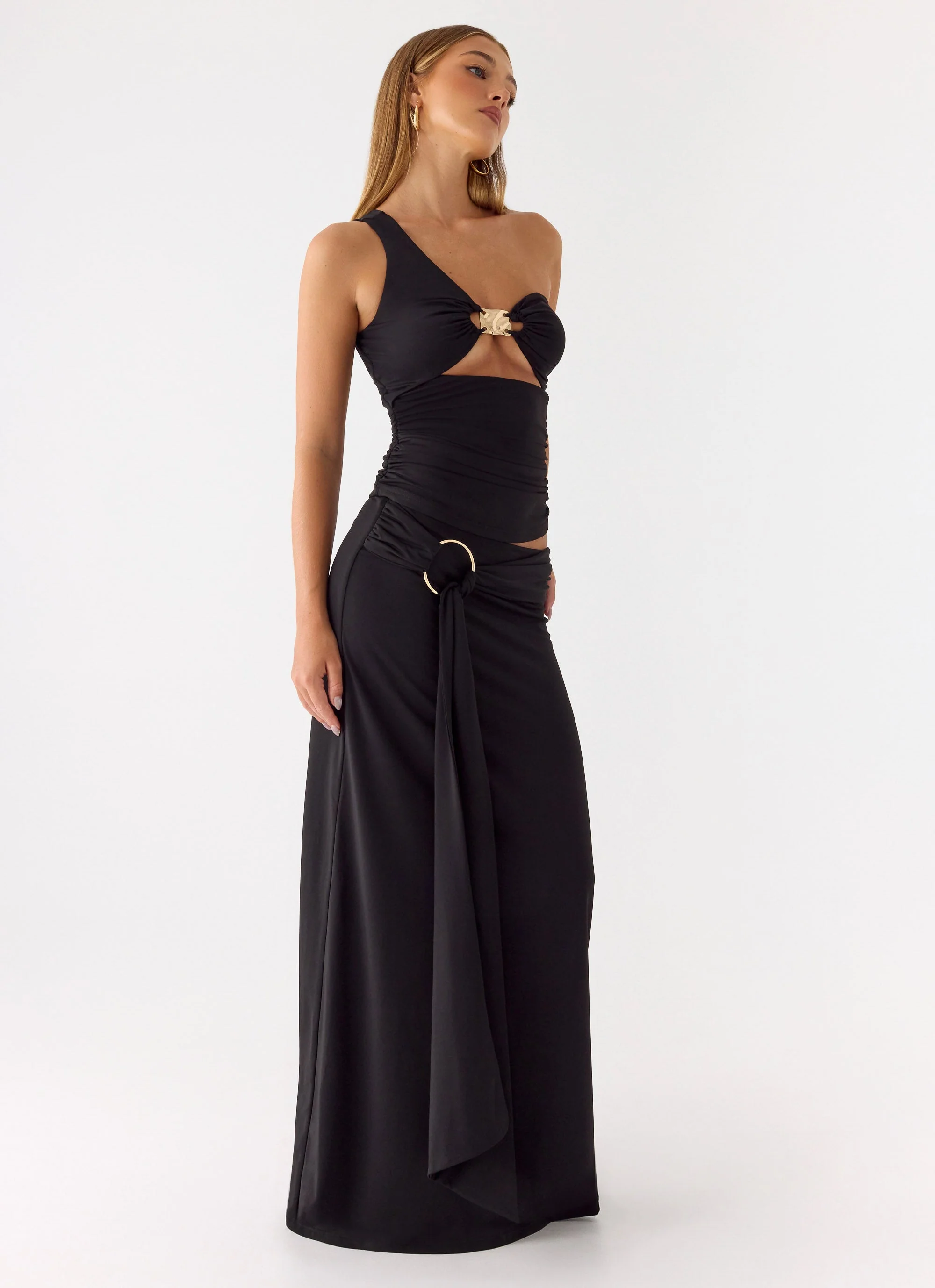 Ravi Maxi Skirt - Black - Image 5