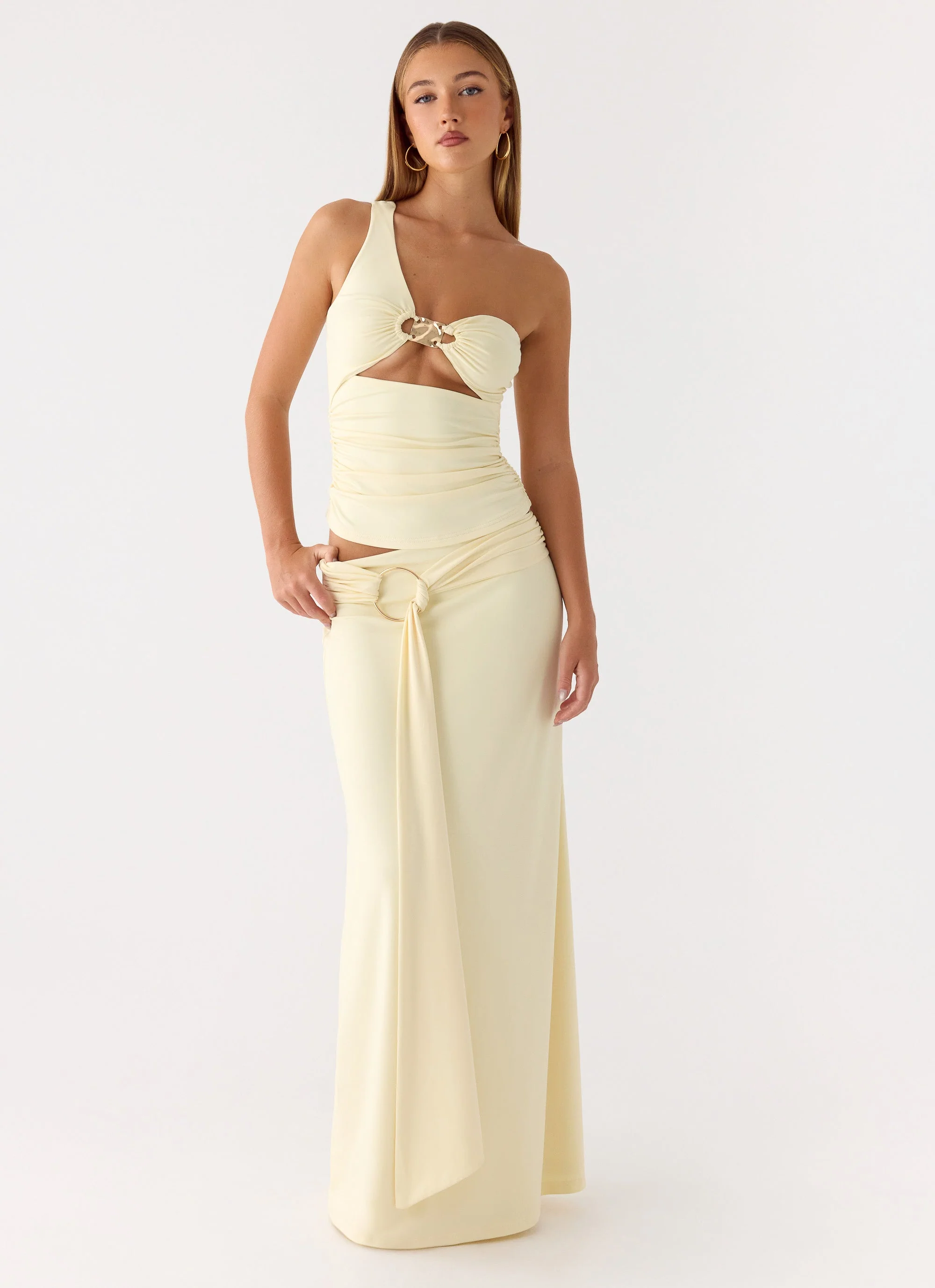 Ravi Maxi Skirt - Yellow - Image 6