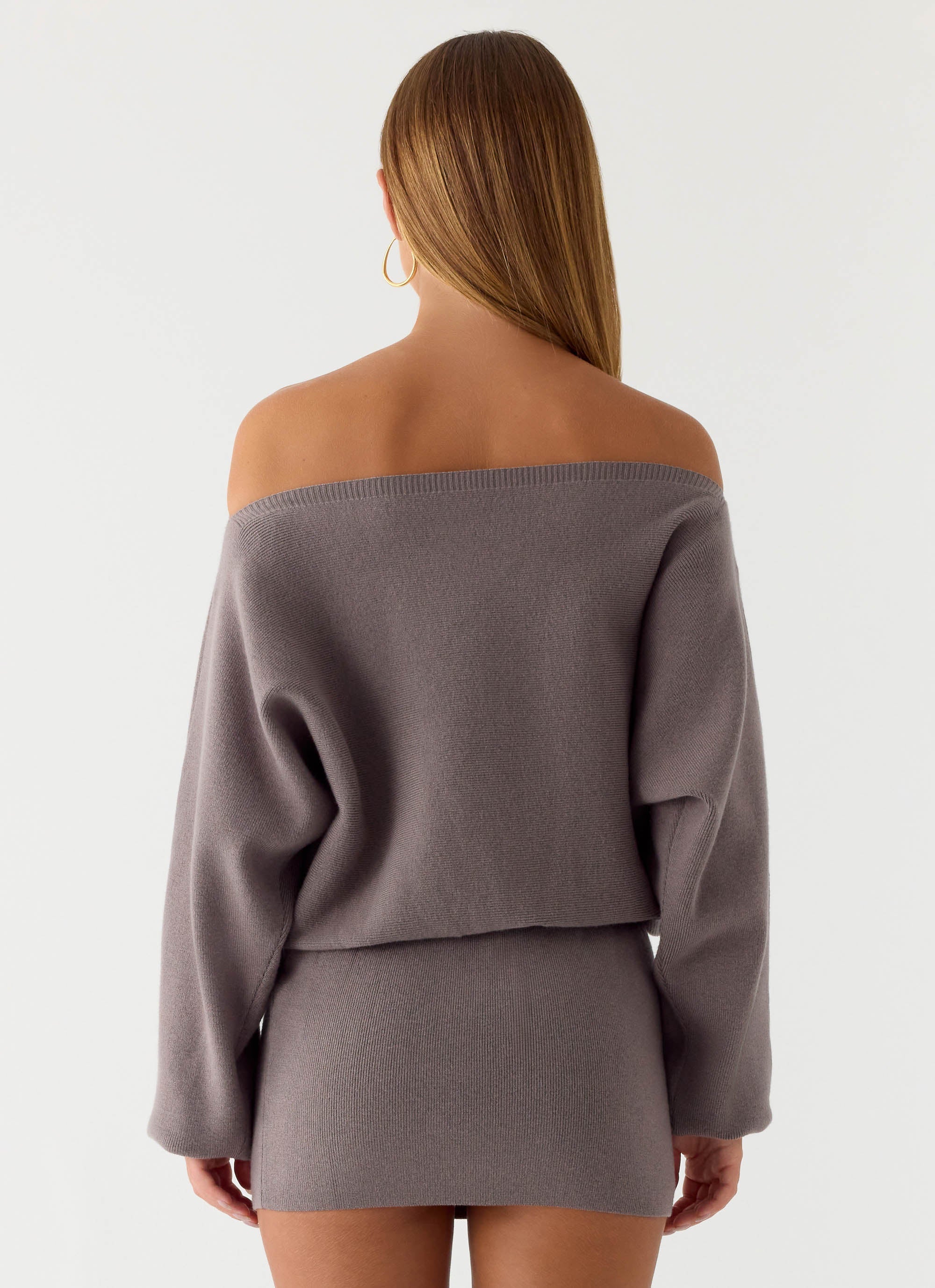 Ravyn Mini Dress - Grey - Image 4