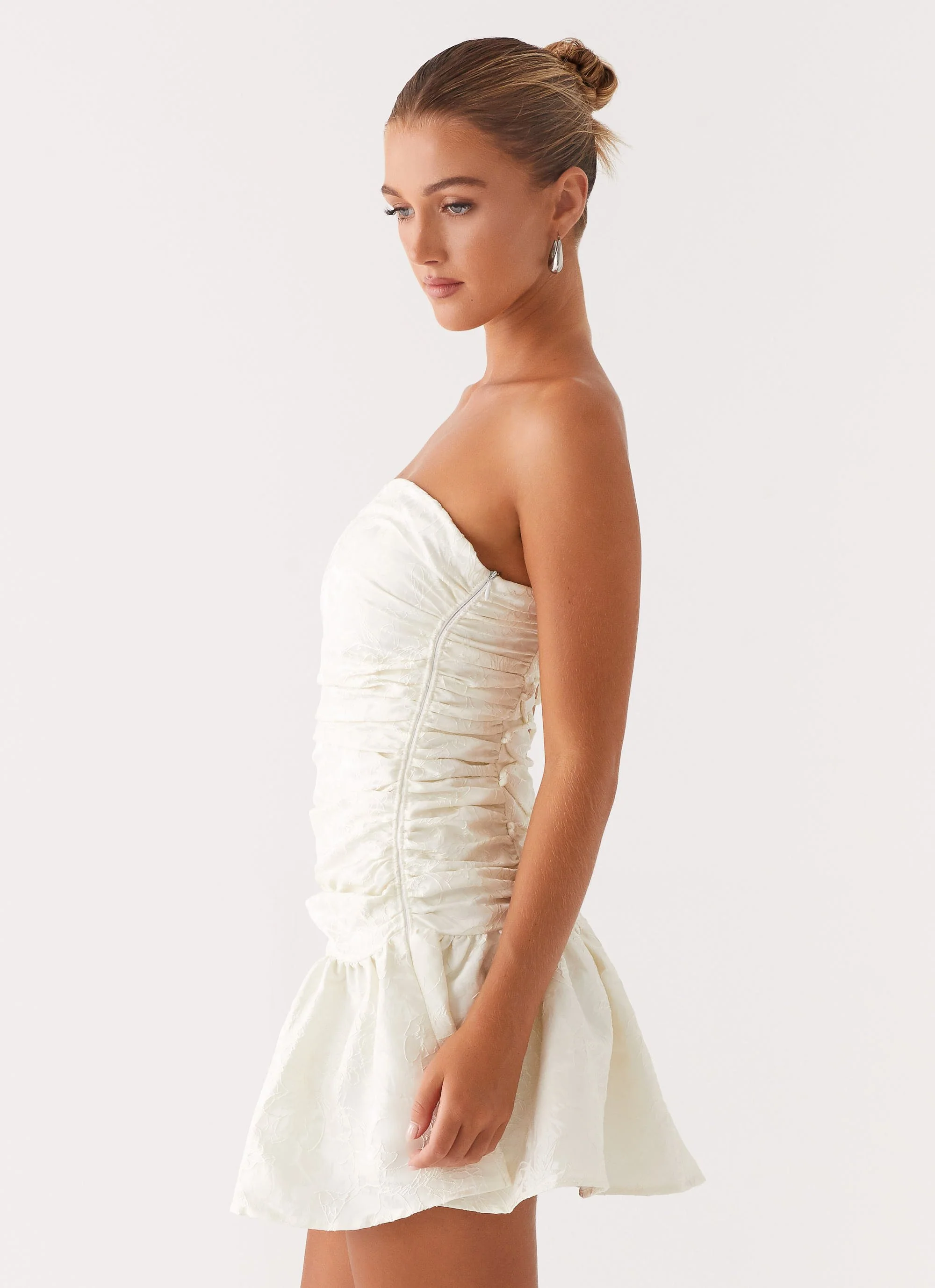 Ray Of Light Mini Dress - White - Image 3