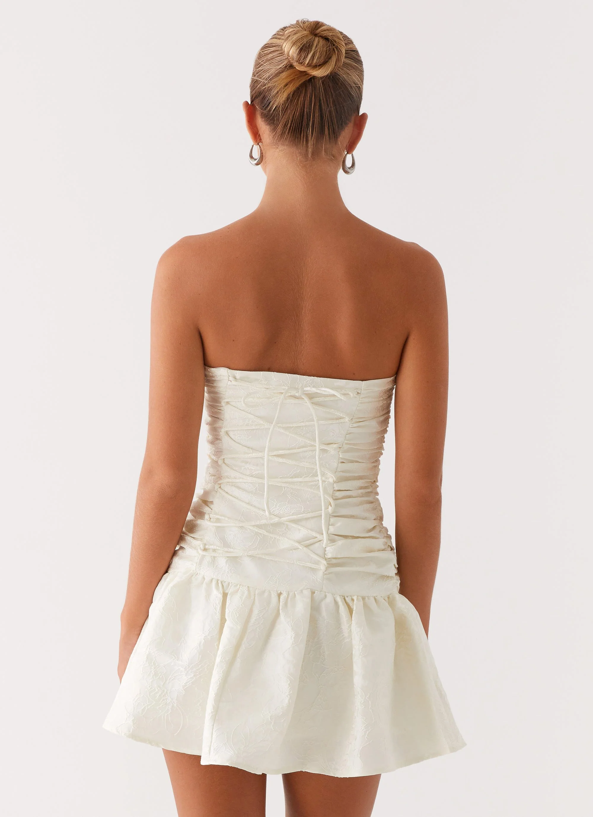 Ray Of Light Mini Dress - White - Image 4