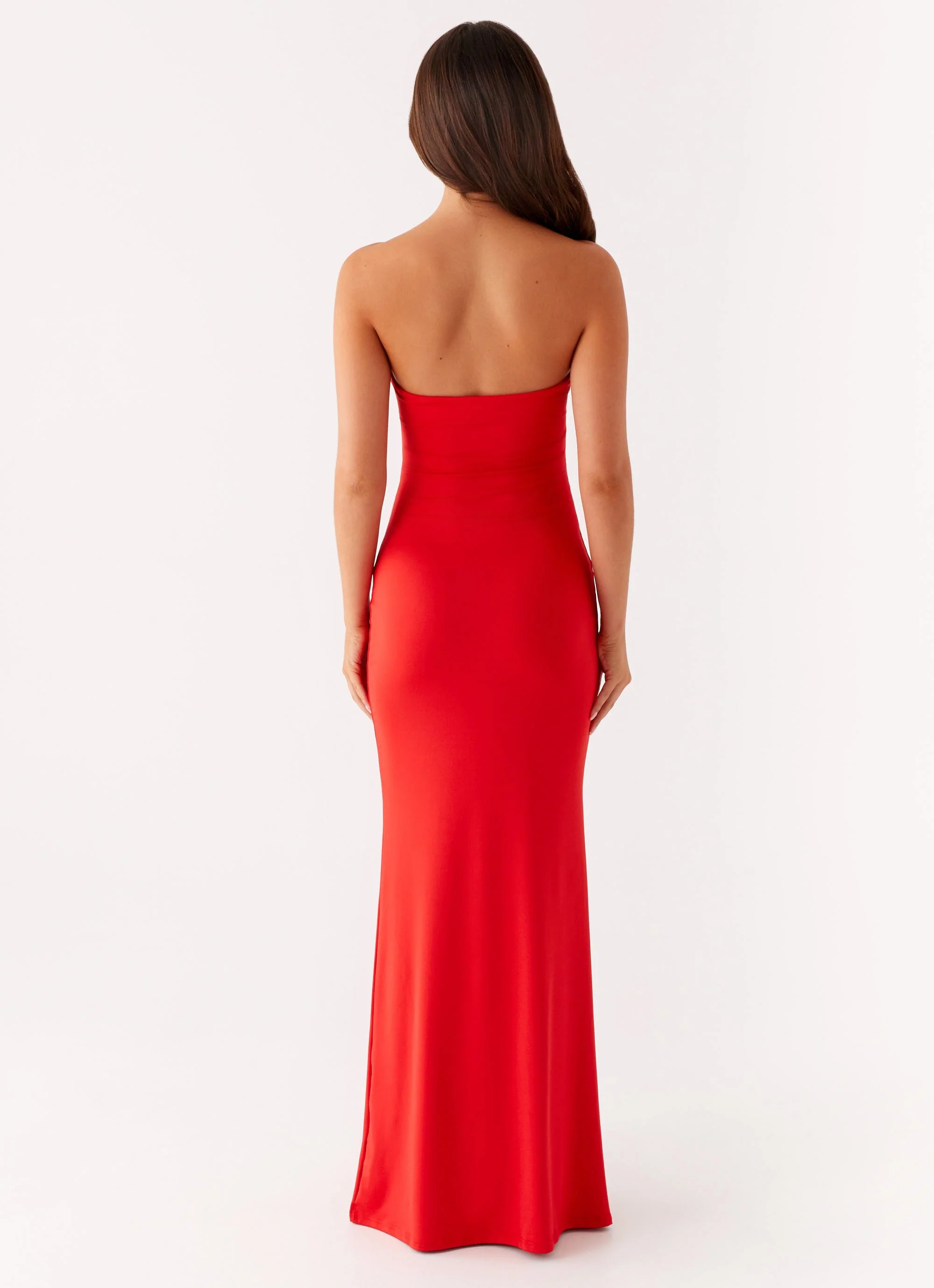 Raye Maxi Dress - Tangerine - Image 4