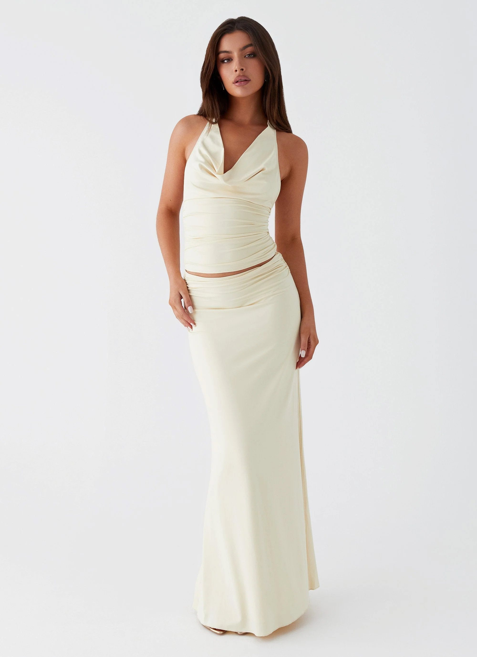 Rayne Maxi Skirt - Yellow - Image 7