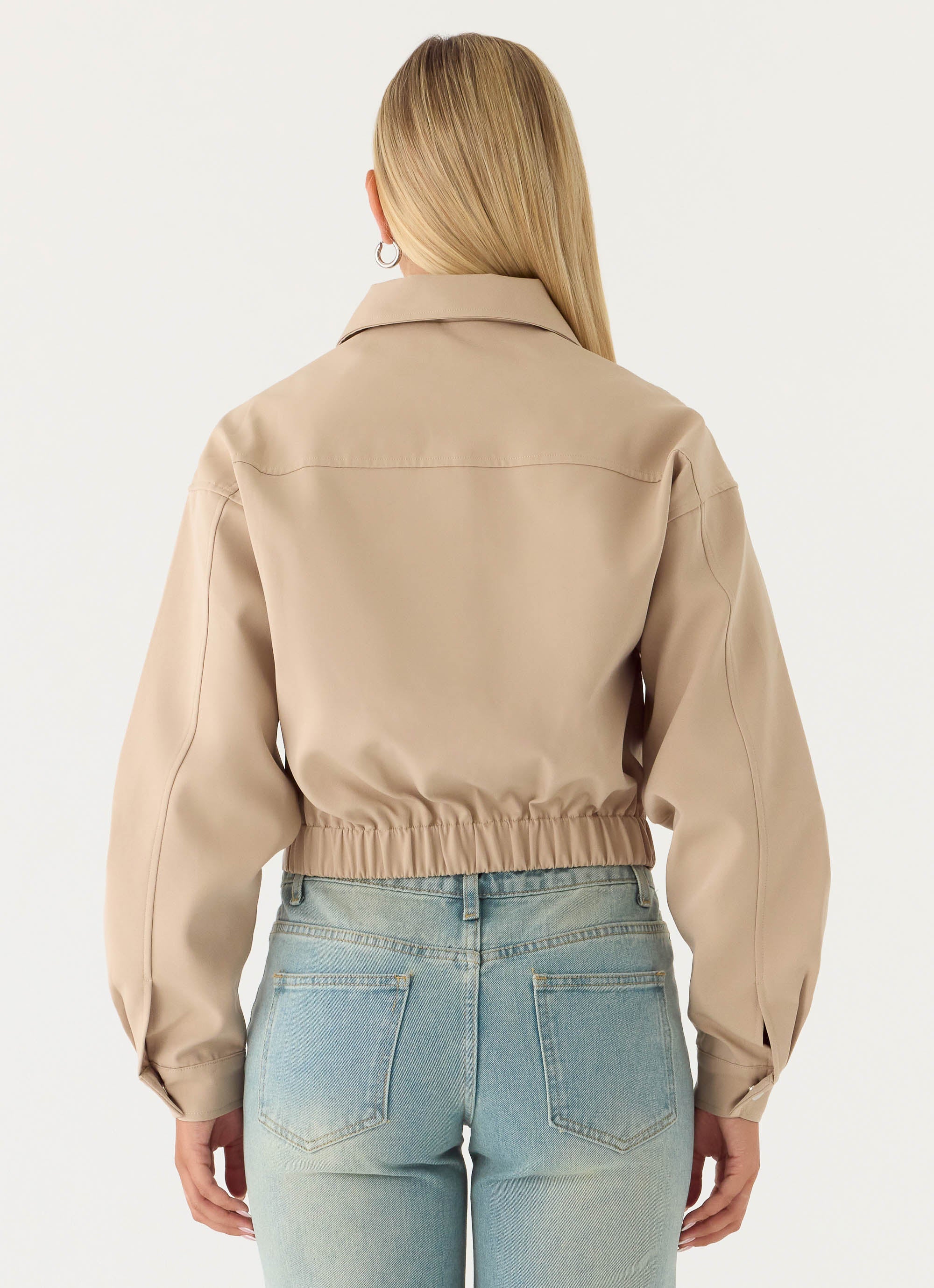 Ready To Go Jacket - Beige - Image 5