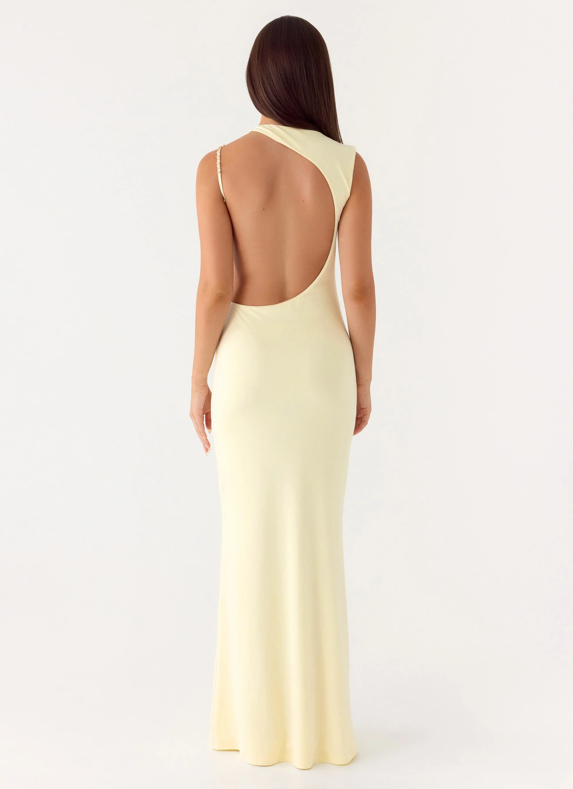 Reece Maxi Dress - Yellow - Image 2
