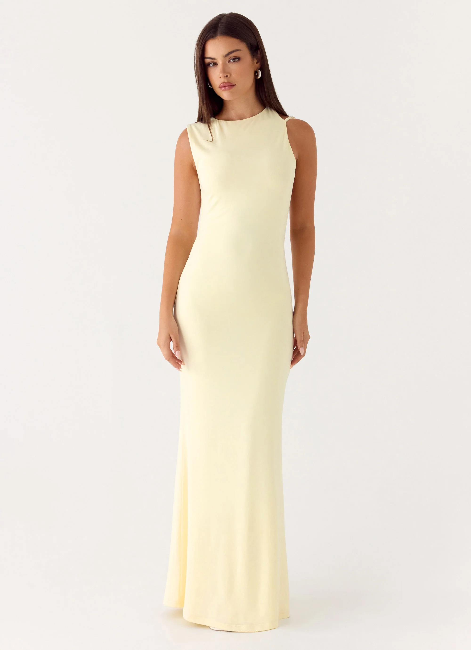 Reece Maxi Dress - Yellow - Image 3