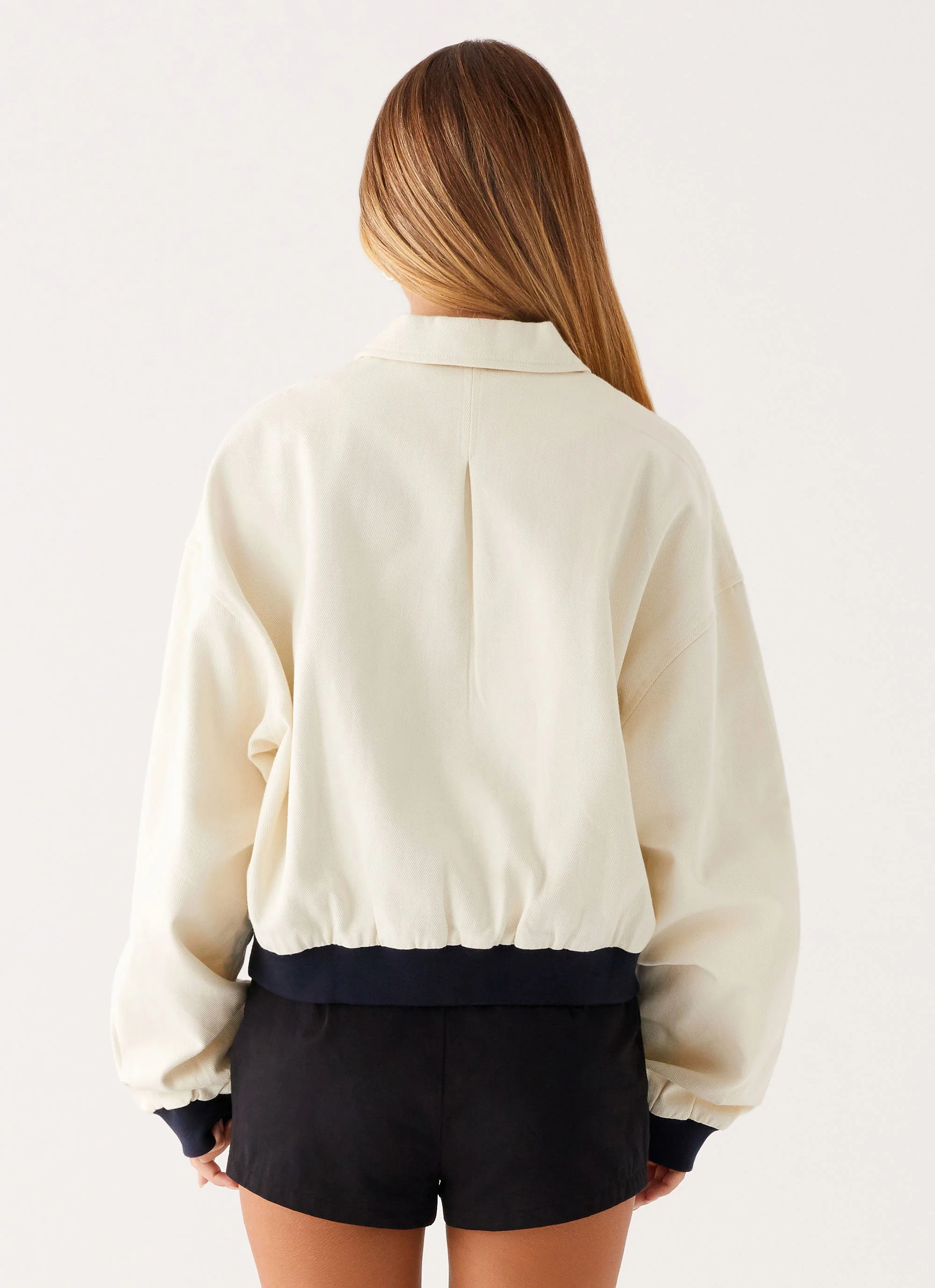 Reese Bomber Jacket - White - Image 4