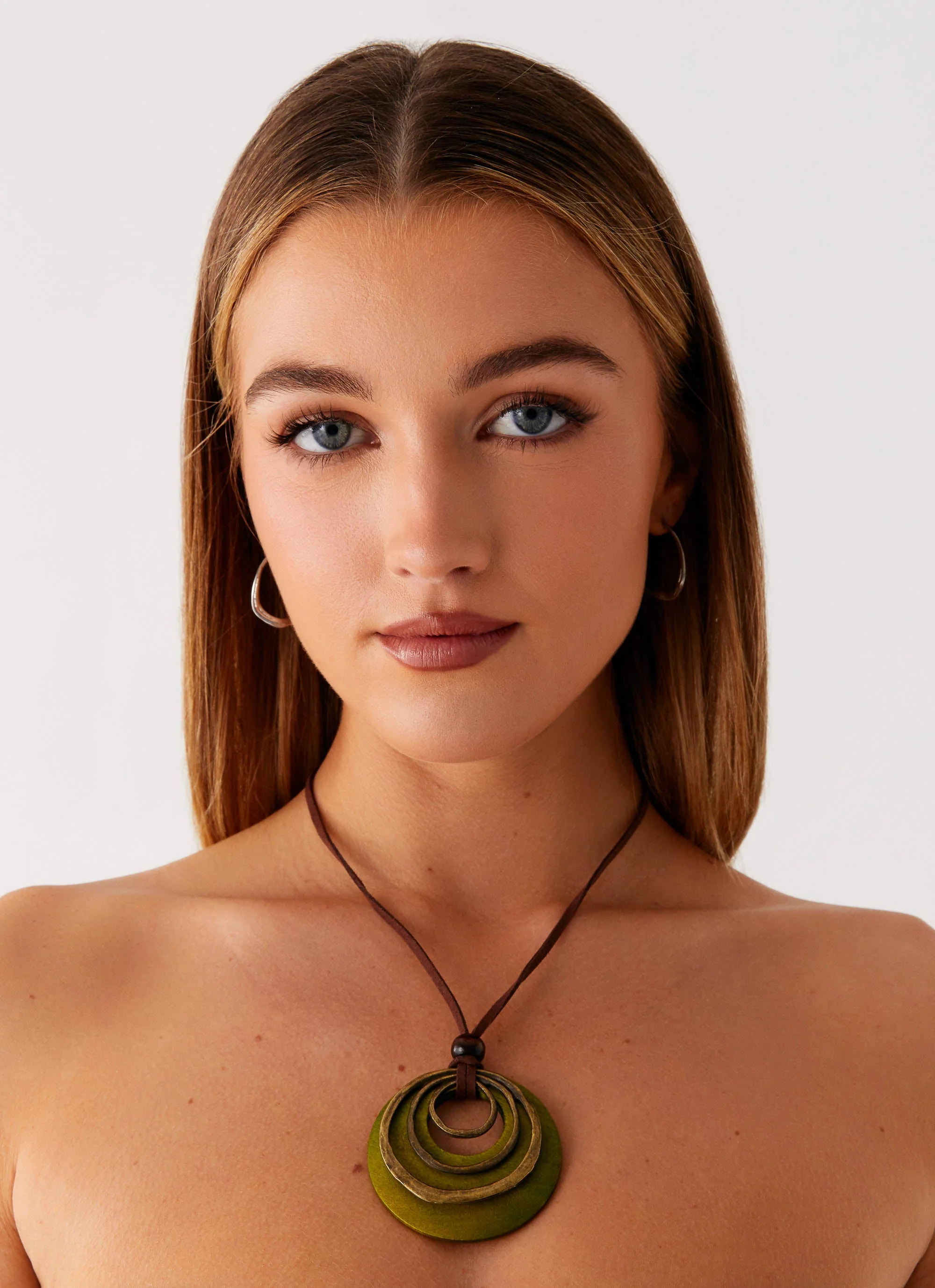 Regency Necklace - Green - Image 2