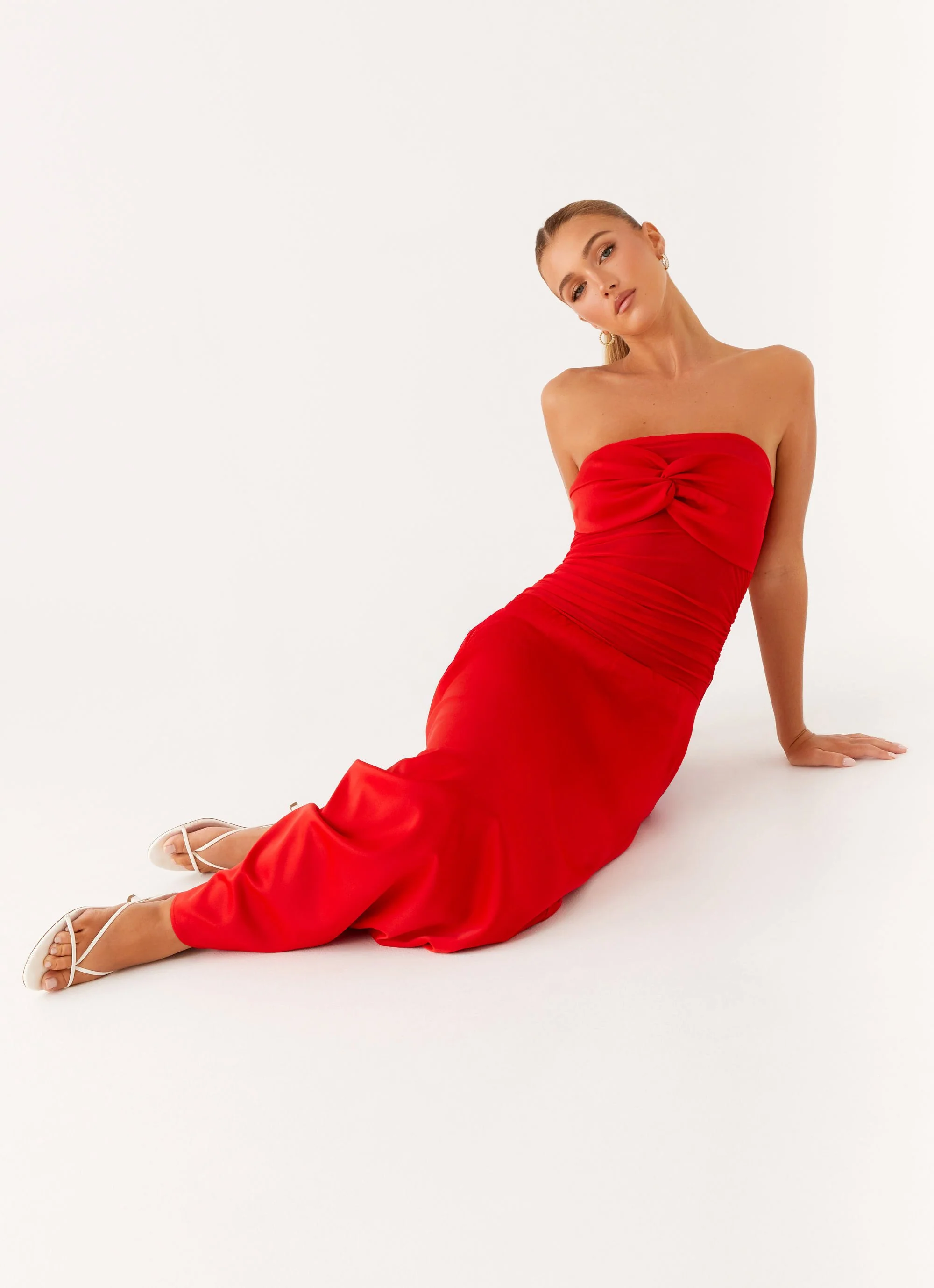 Rewind Maxi Dress - Tangerine - Image 5