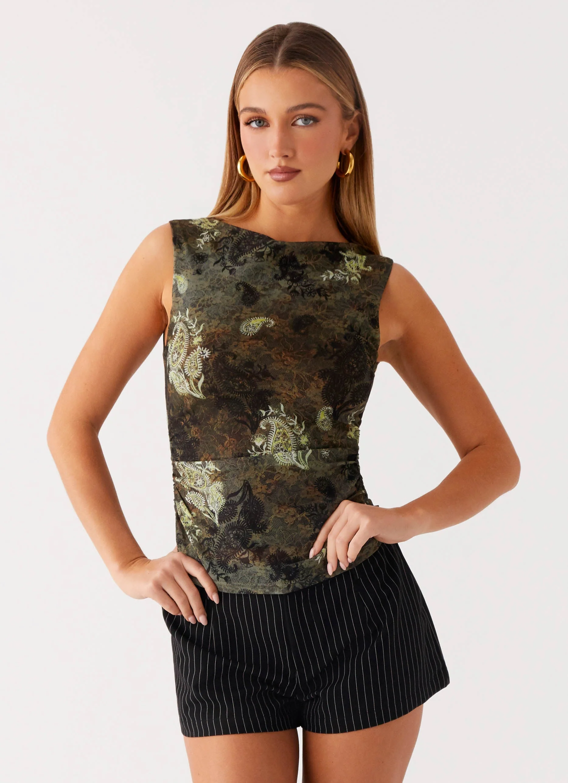 Reyka Suiting Shorts - Black - Image 5