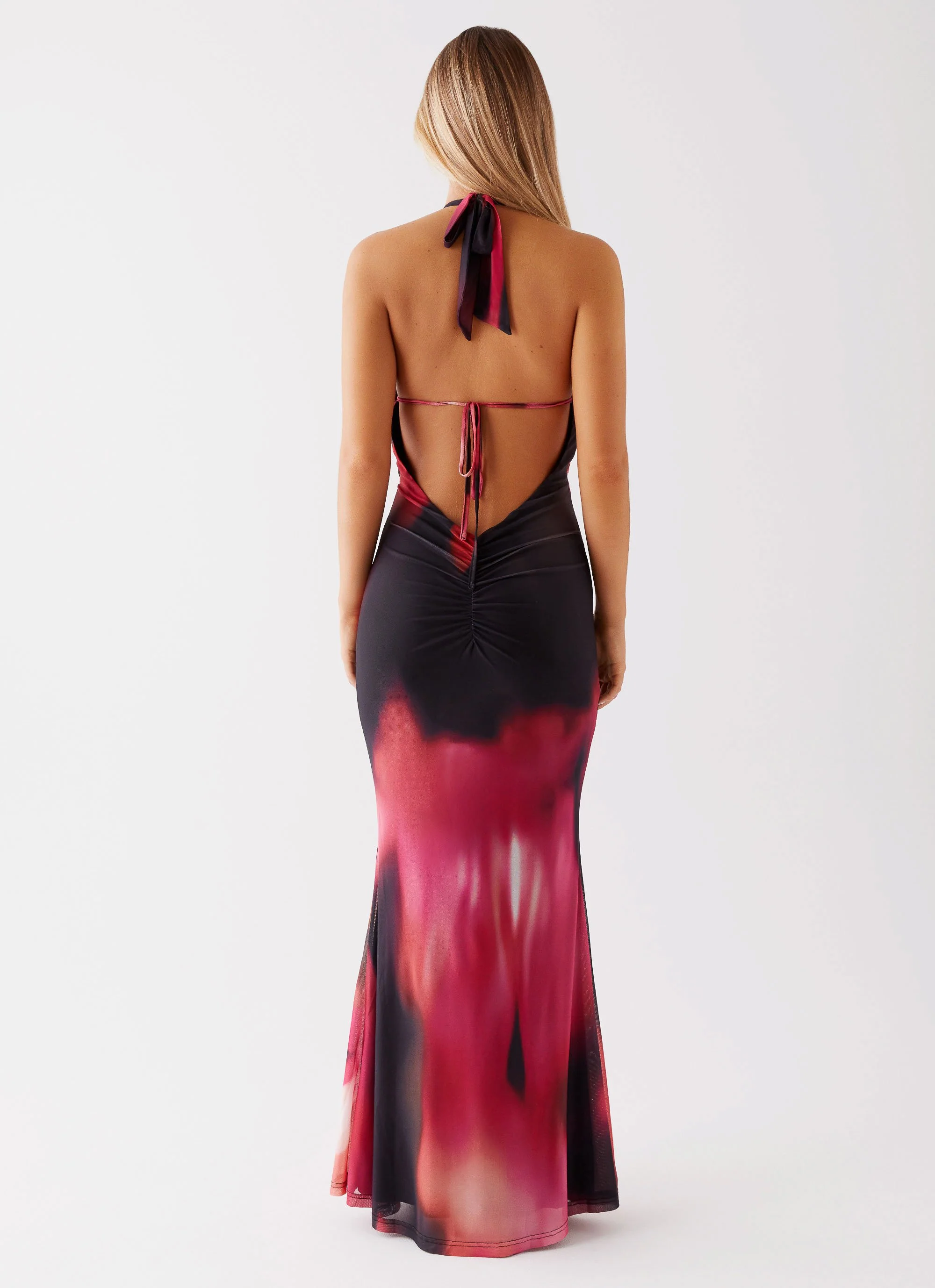 Rheanna Maxi Dress - Pink Print - Image 6