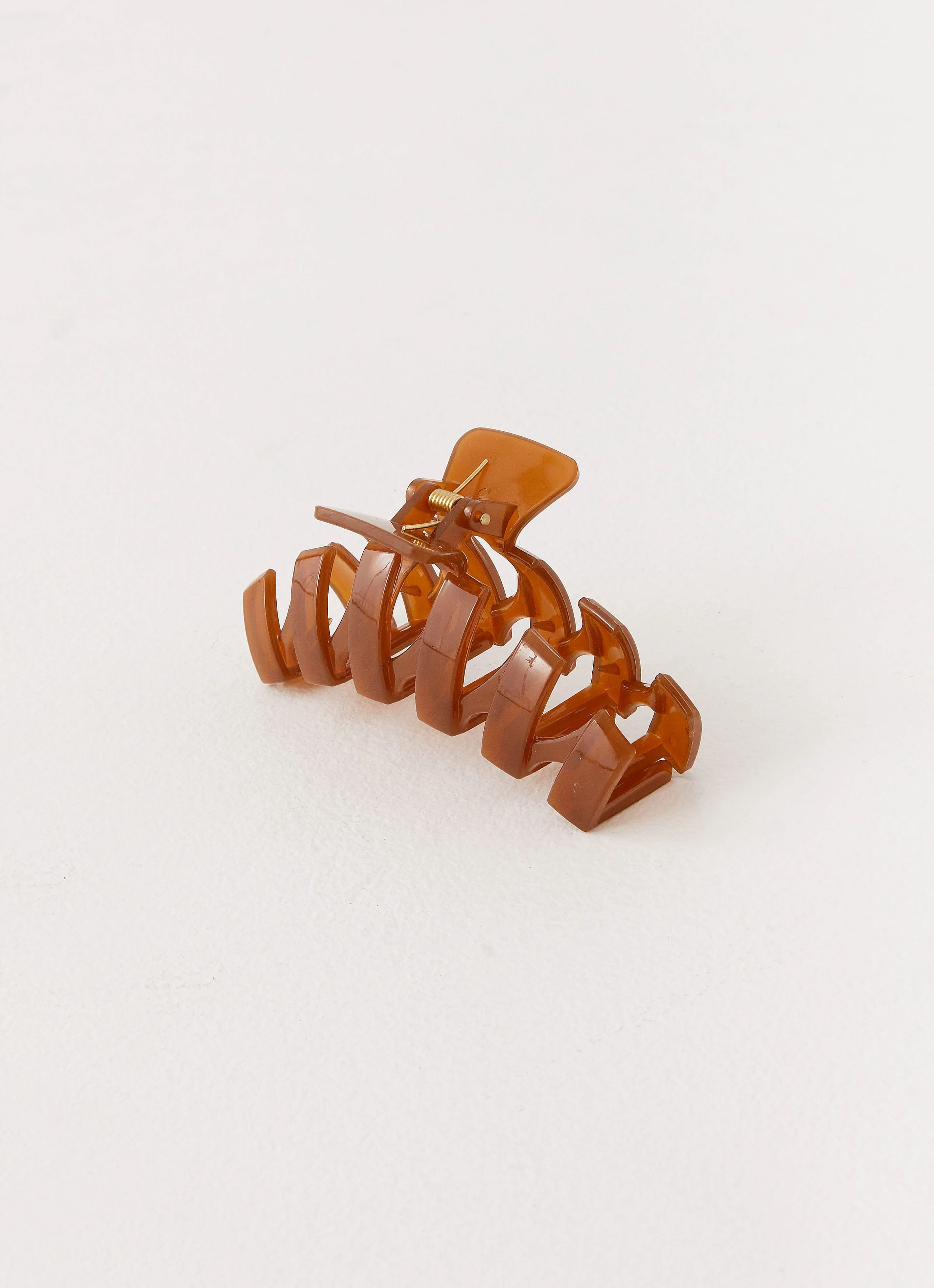 Rhett Claw Clip - Brown - Image 4
