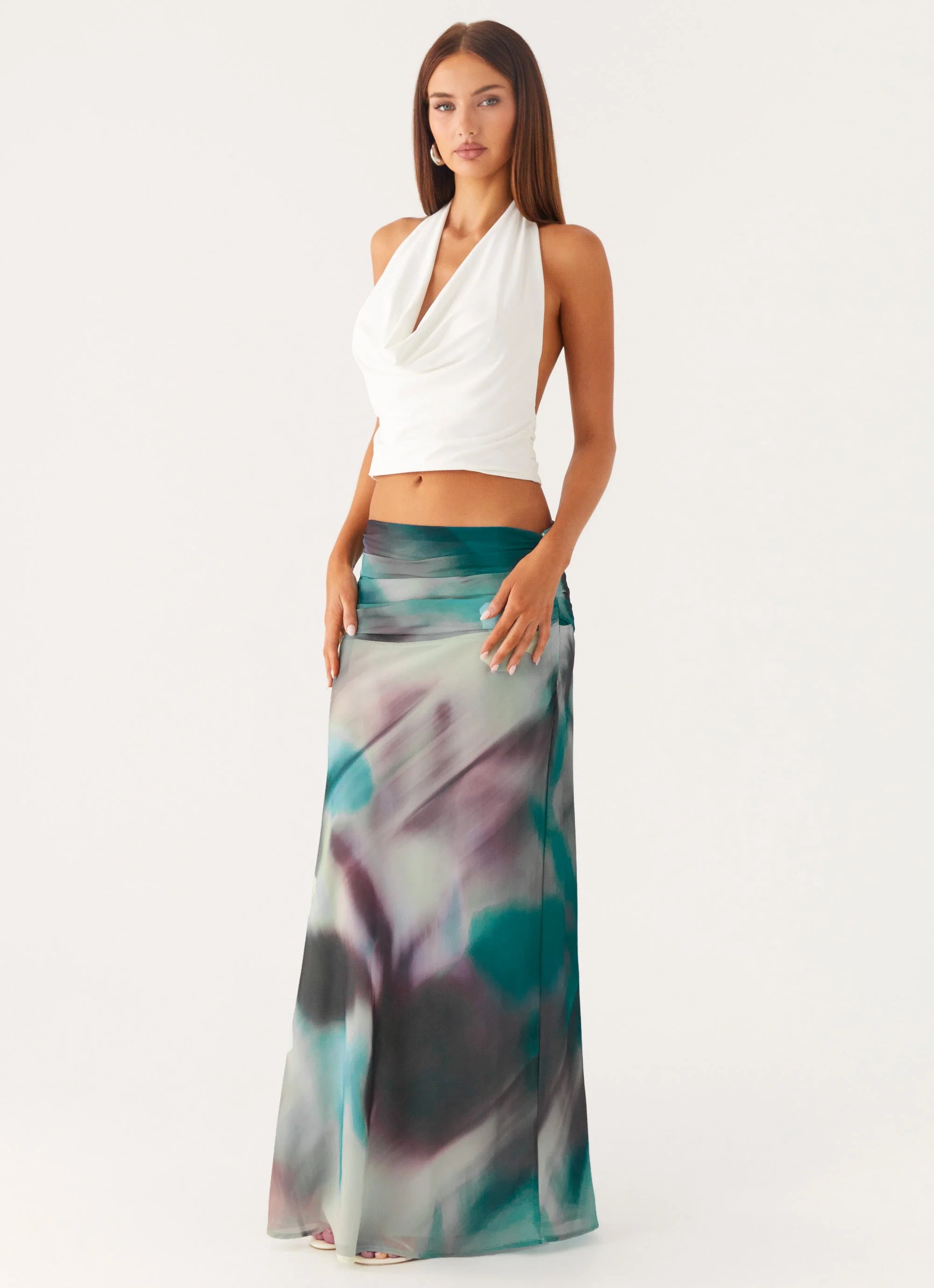 Rimi Maxi Skirt - Sea Splash - Image 5