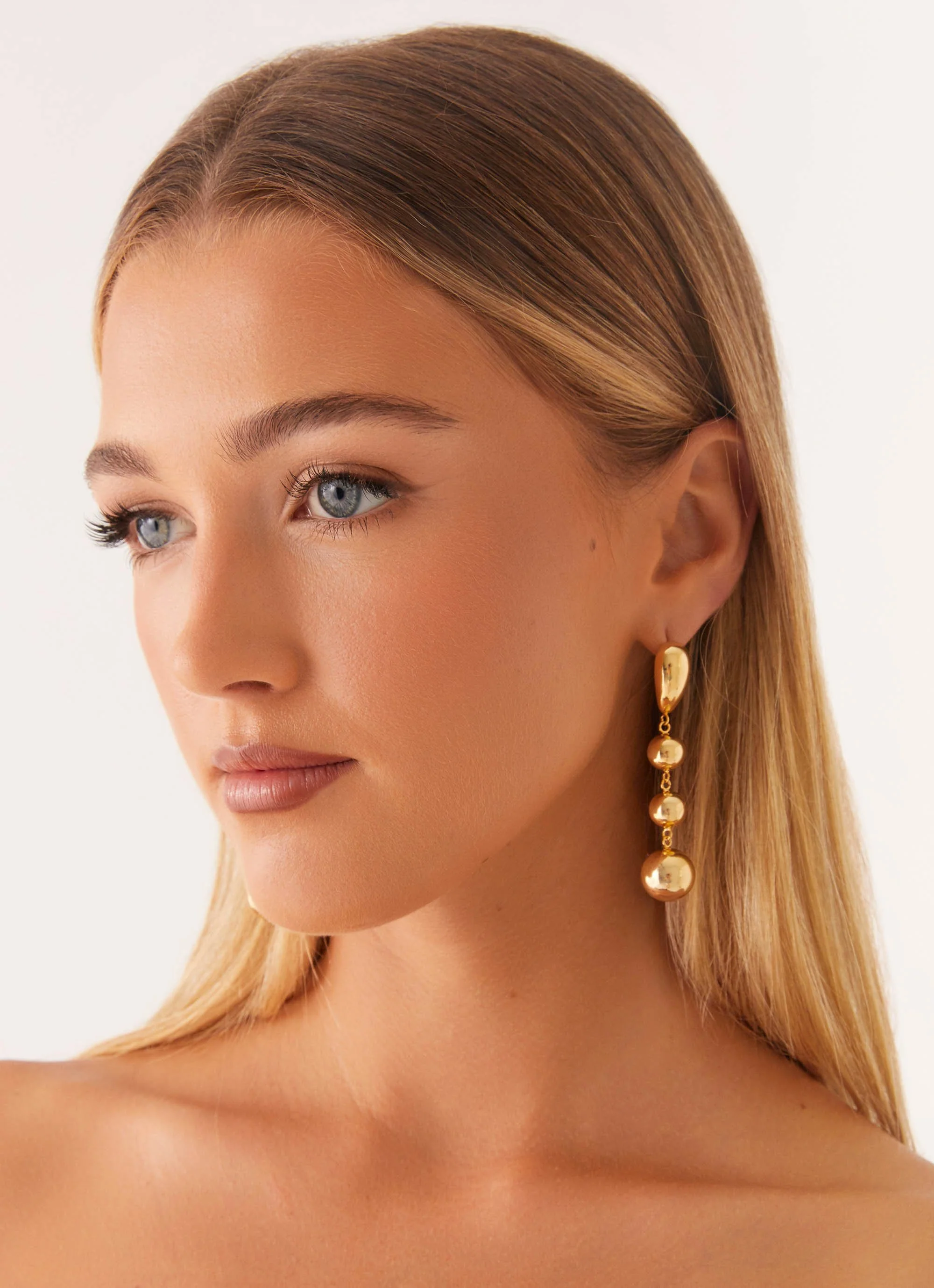 Rising Earrings - Gold - Image 3
