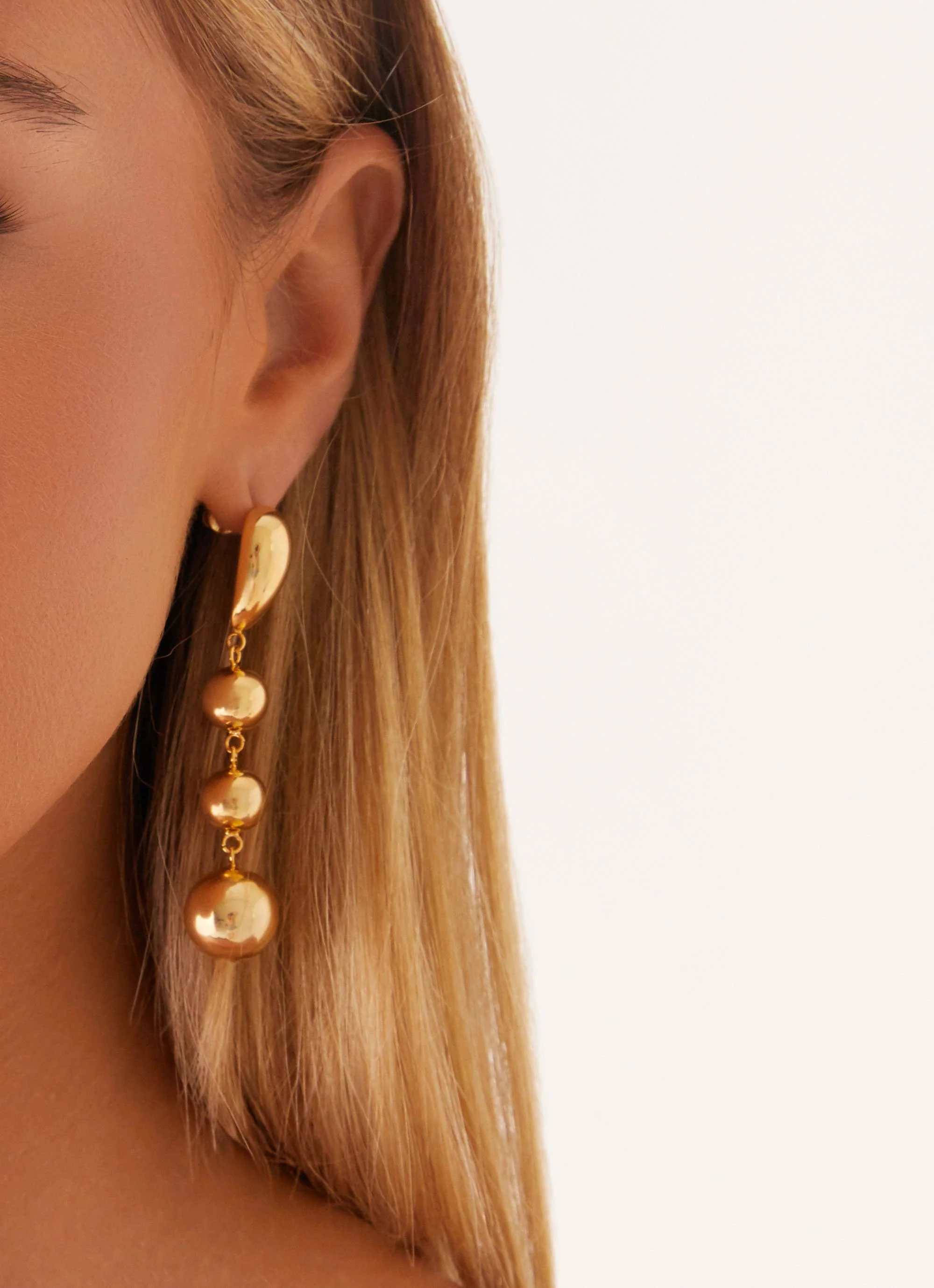 Rising Earrings - Gold - Image 4