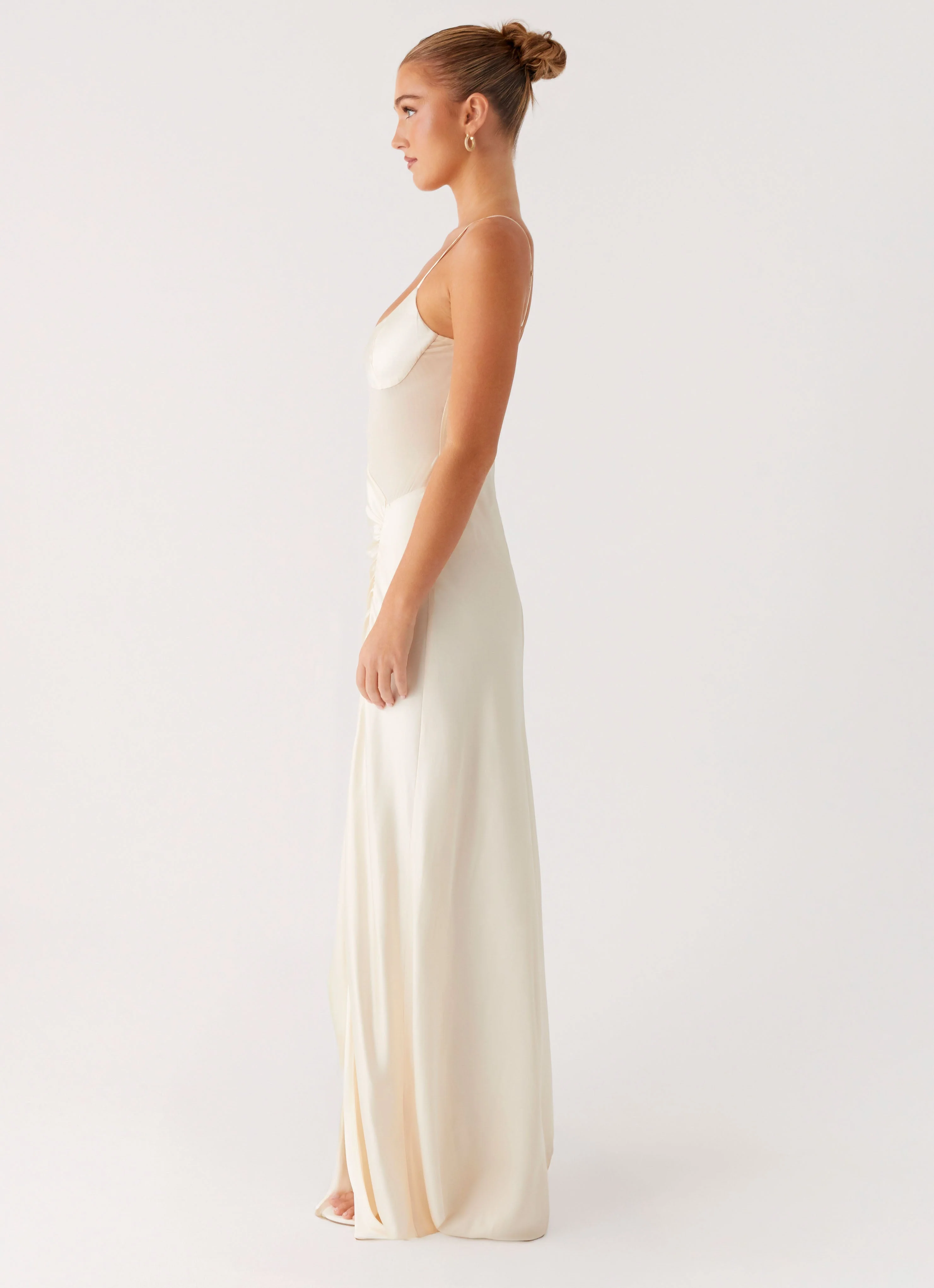 Rising Sun Maxi Dress - Off White - Image 3