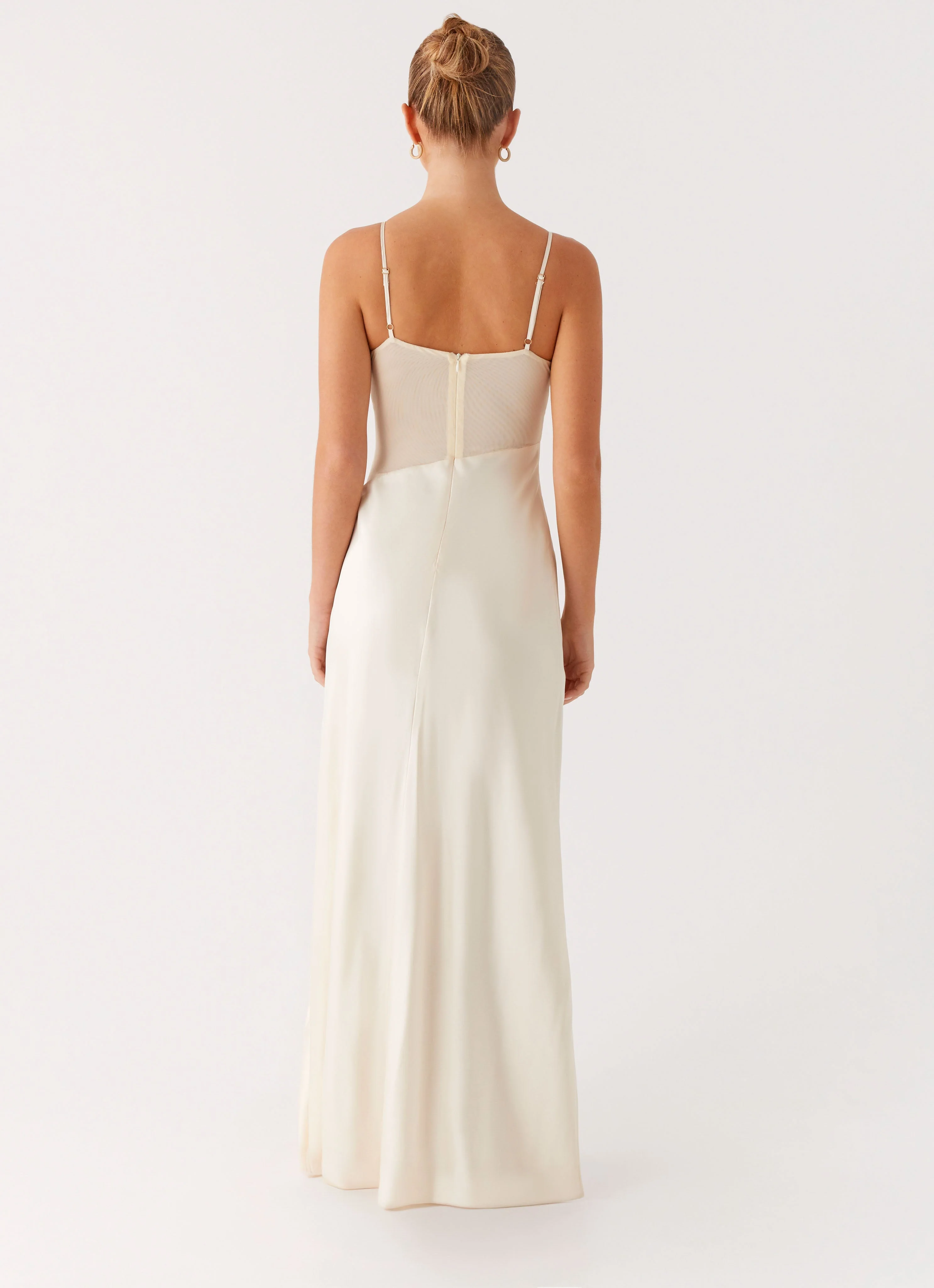 Rising Sun Maxi Dress - Off White - Image 4