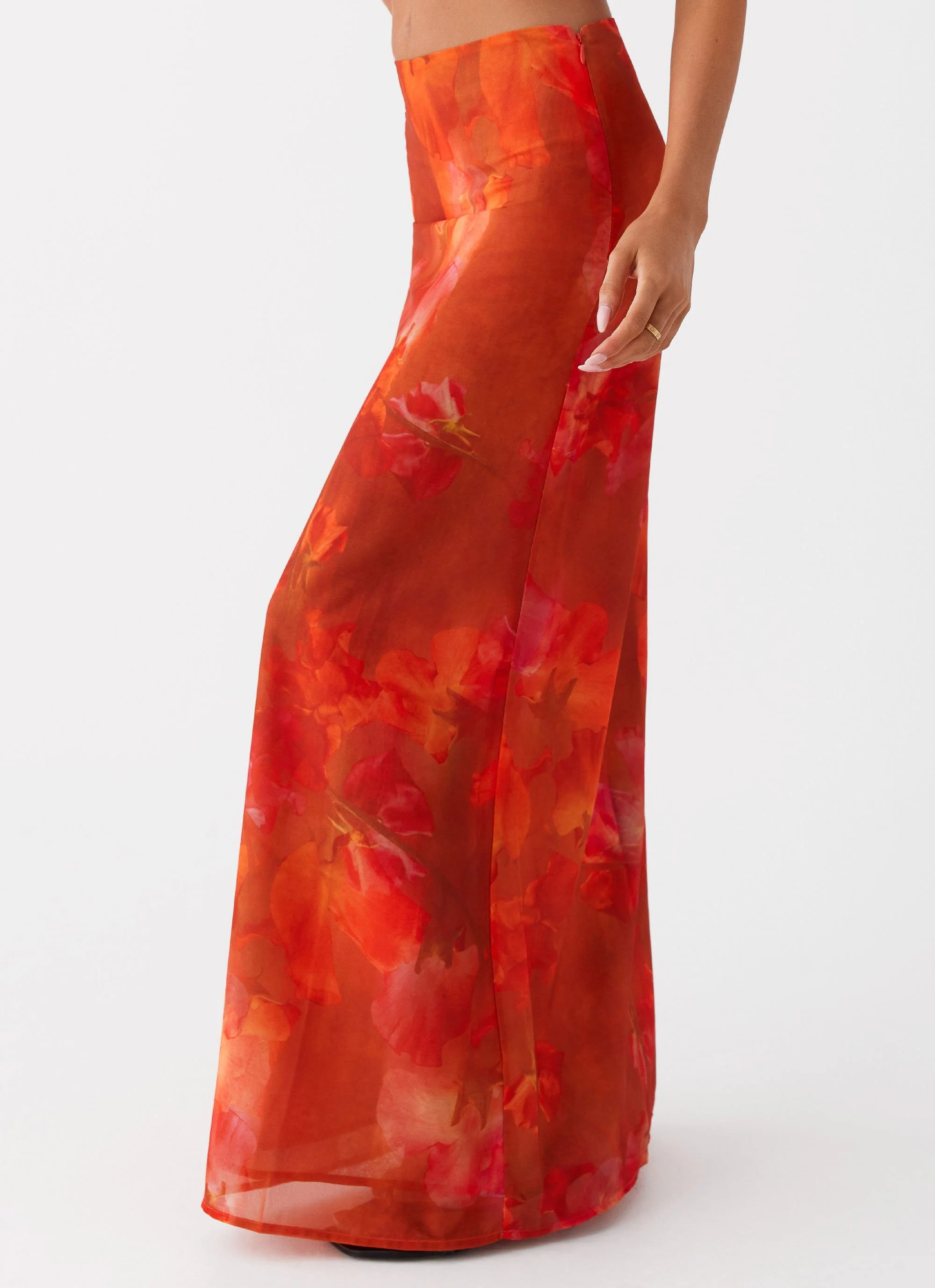 Roame Maxi Skirt - Amber - Image 2