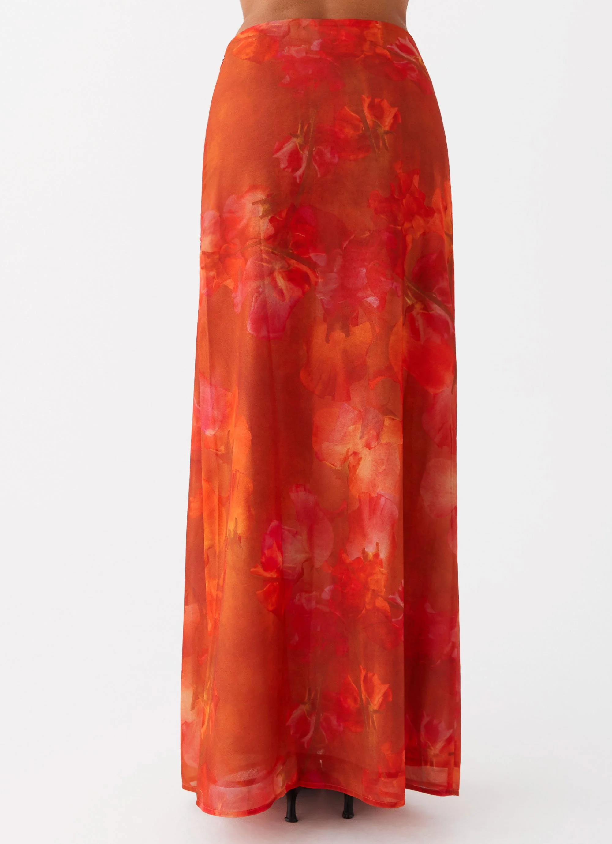 Roame Maxi Skirt - Amber - Image 3