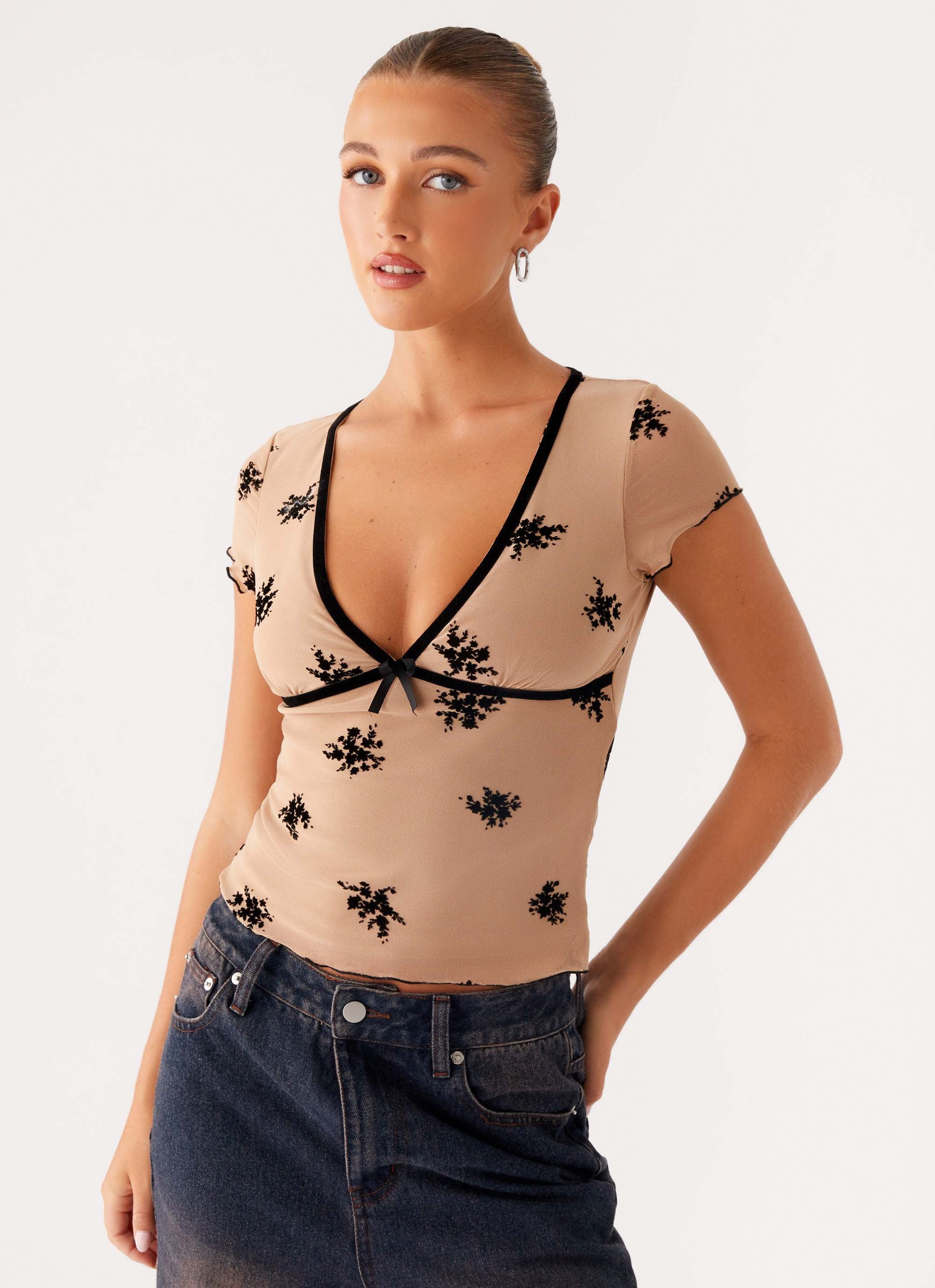 Rocca Top - Nude - Image 5