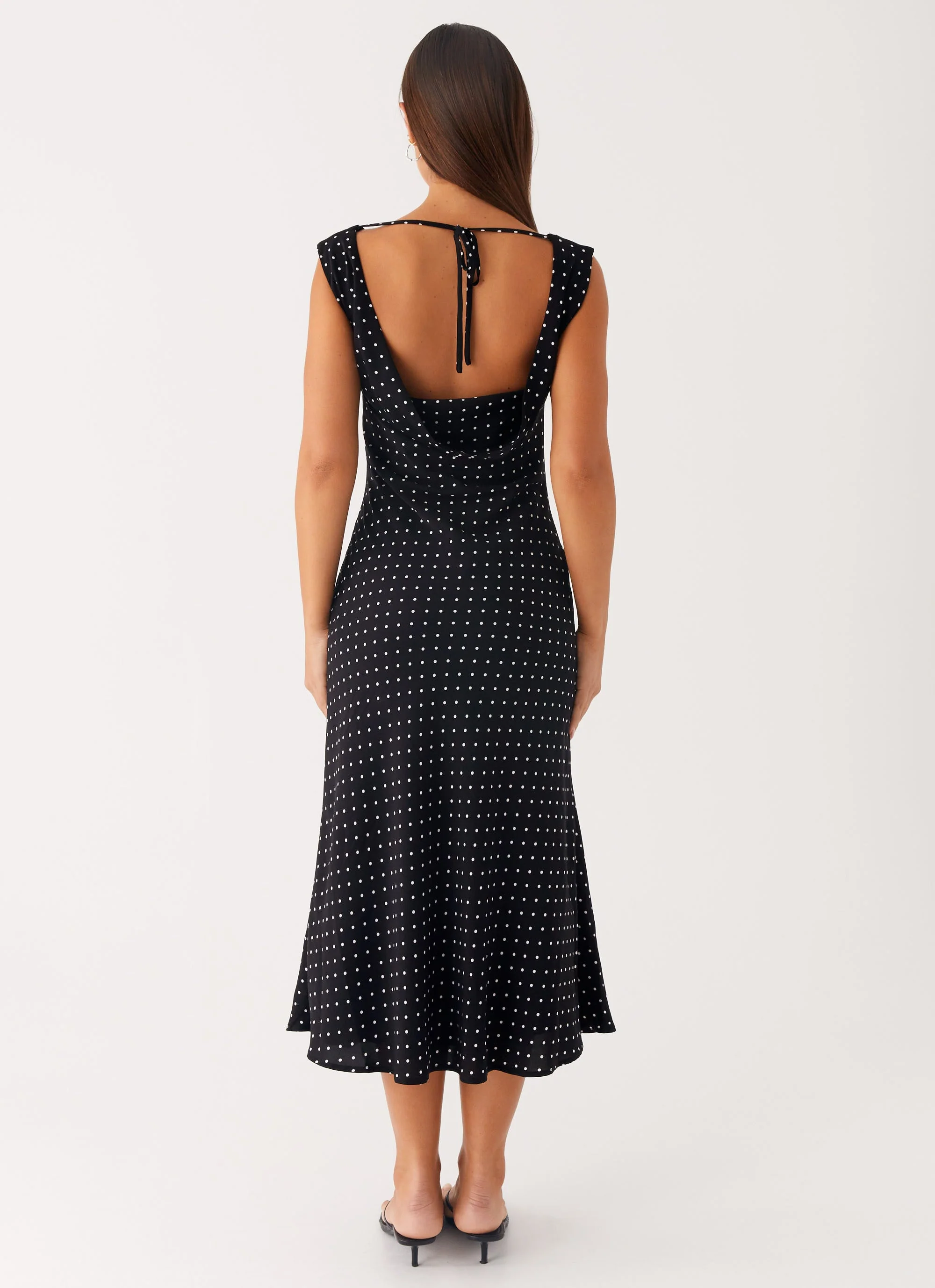 Role Model Maxi Dress - Black Polka Dot - Image 2