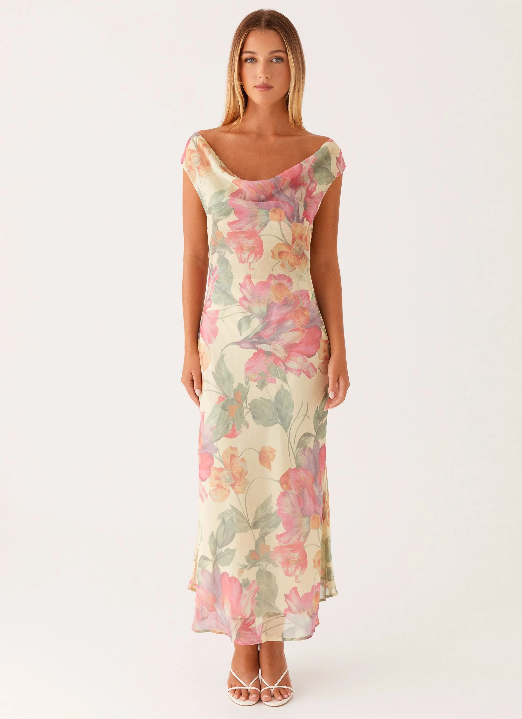 Role Model Maxi Dress - Yellow Peony - Image 2