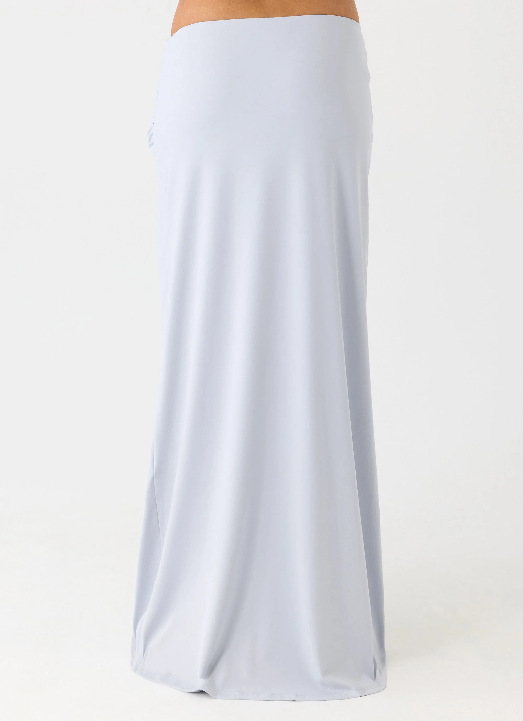 Romana Maxi Skirt - Misty Blue - Image 4