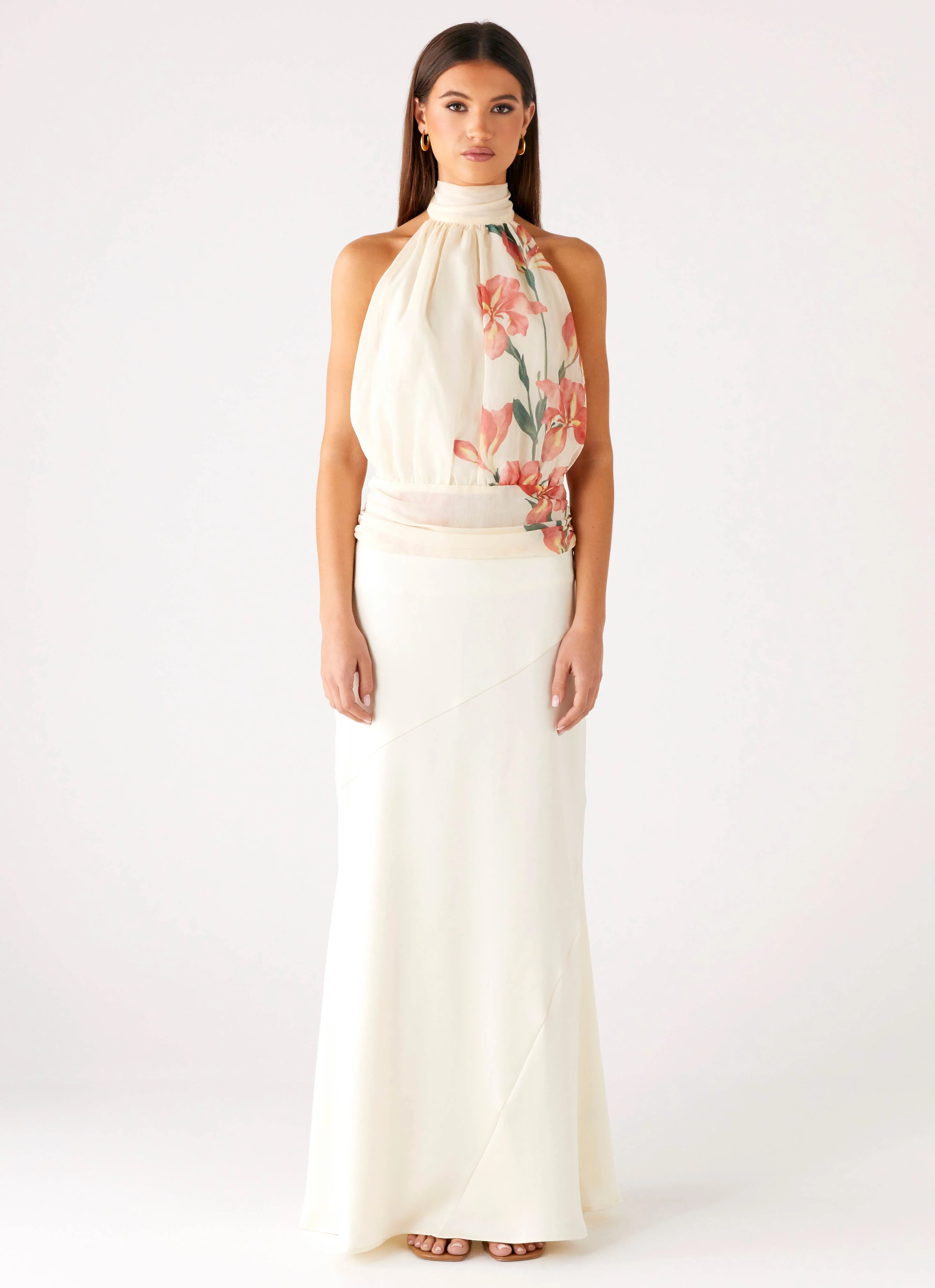 Romelia Halter Top - Siena Floral - Image 5