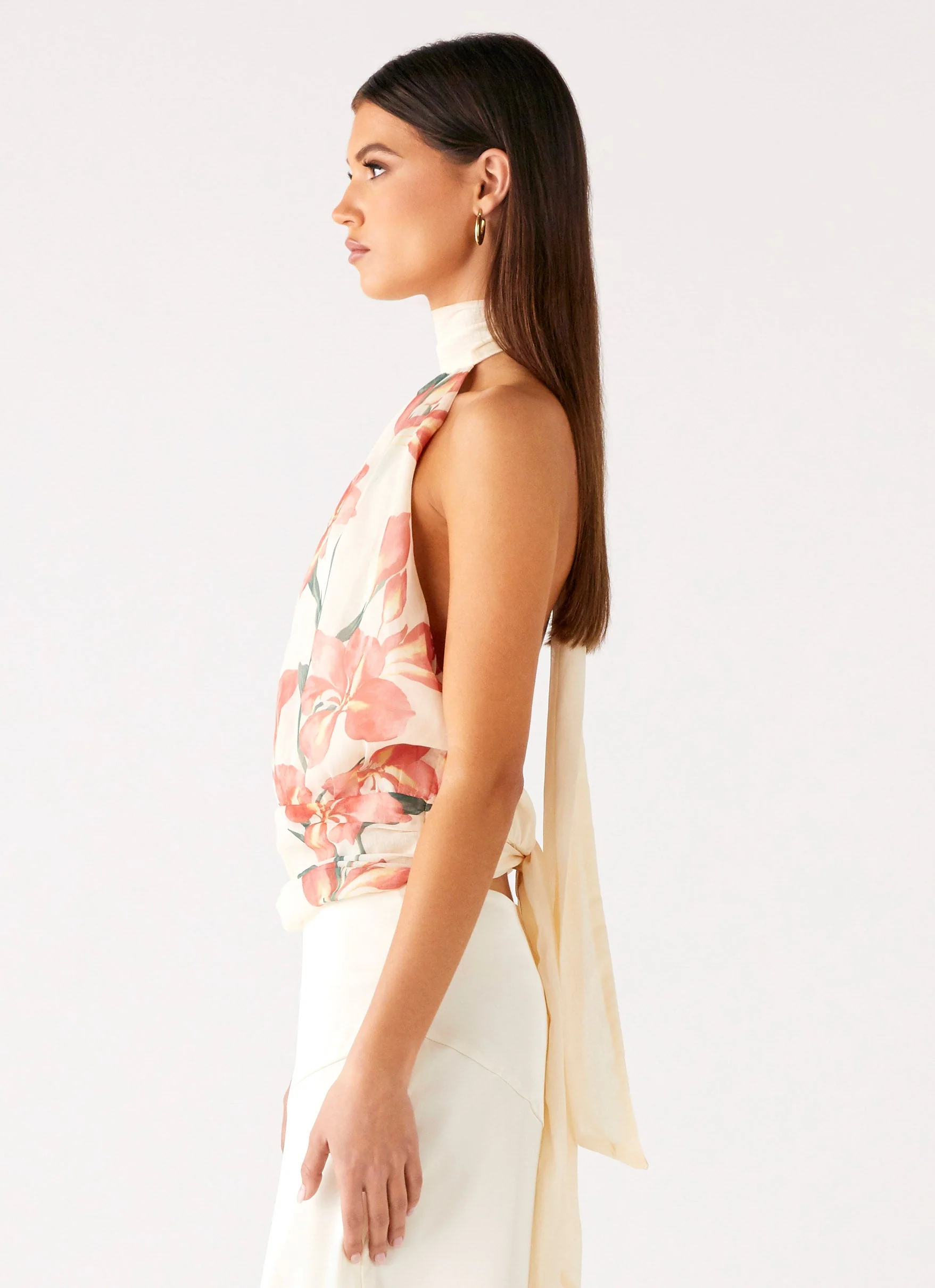 Romelia Halter Top - Siena Floral - Image 6