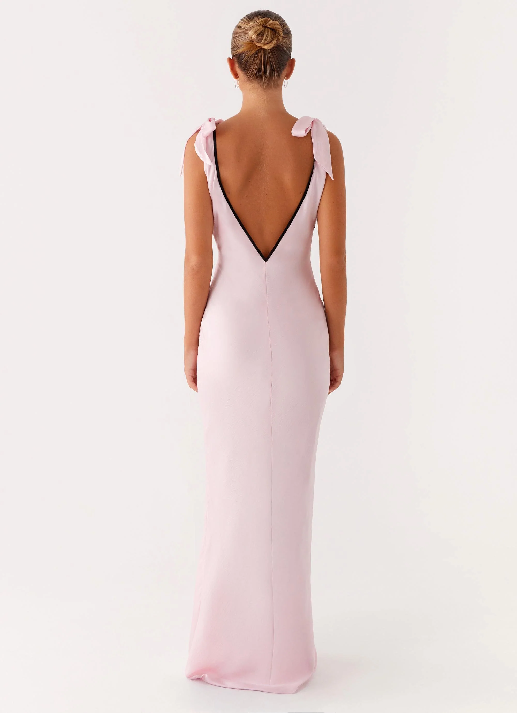Romeo Maxi Dress - Pink - Image 4