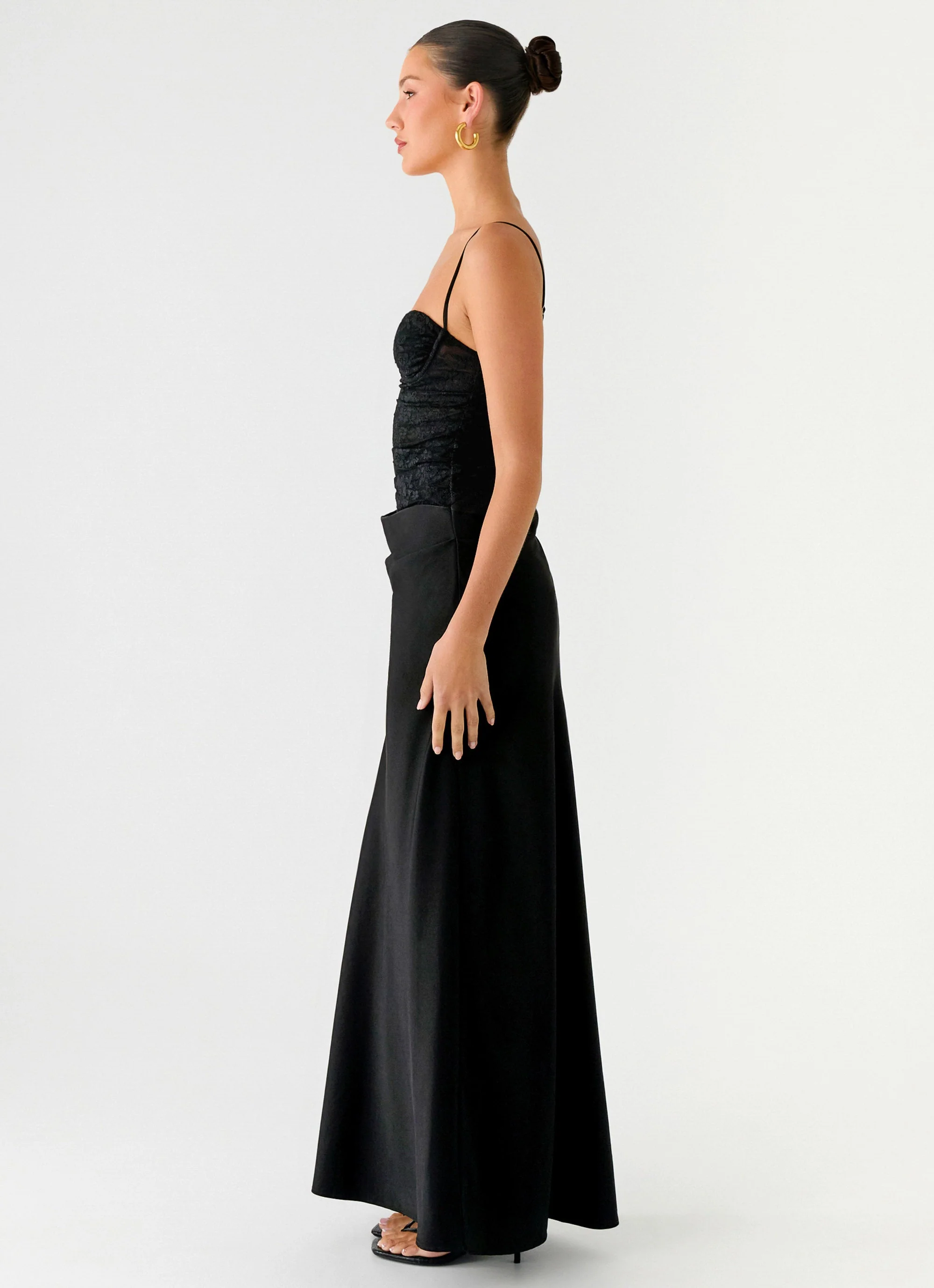 Romy Maxi Dress - Black - Image 2