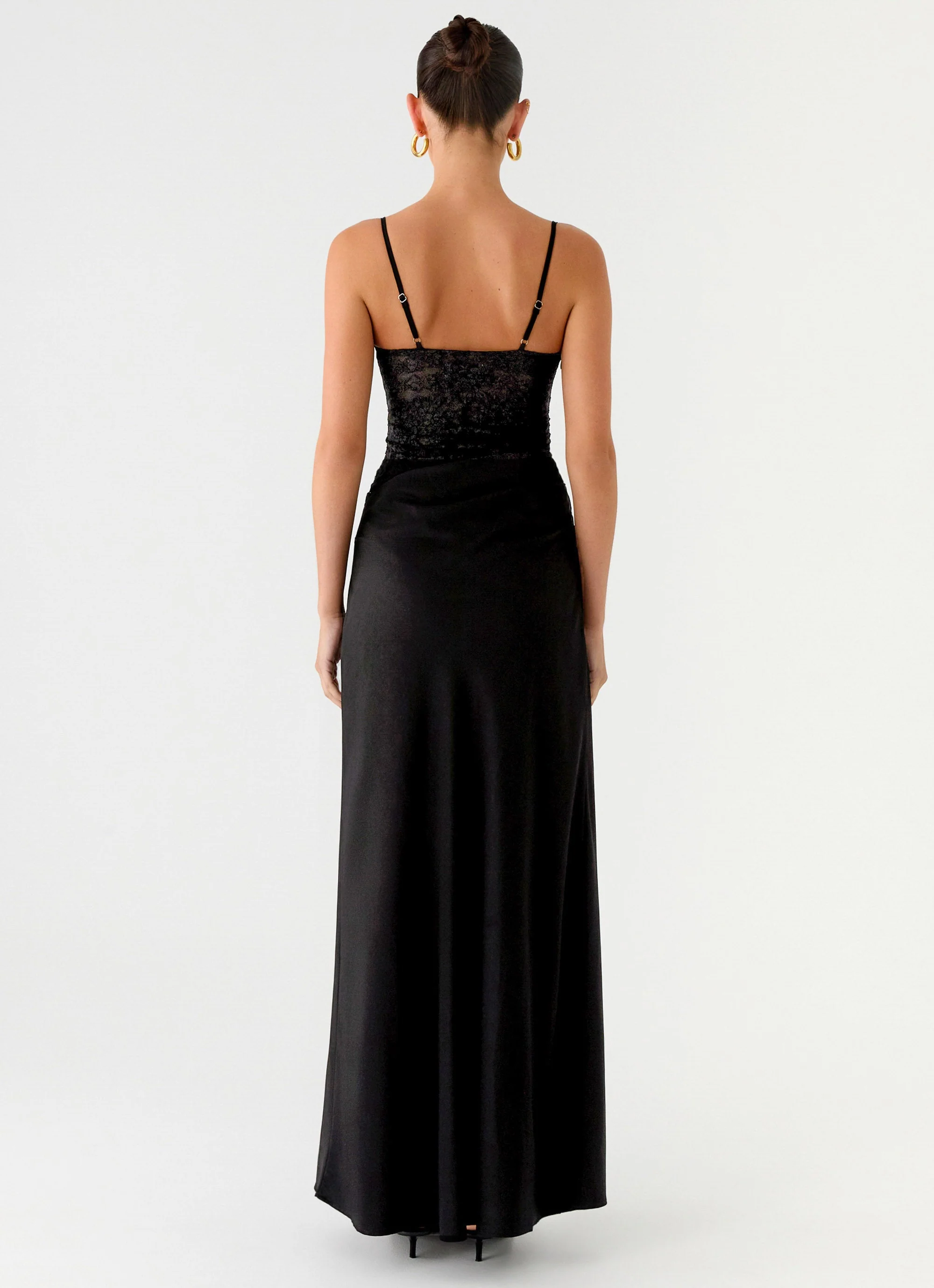 Romy Maxi Dress - Black - Image 3