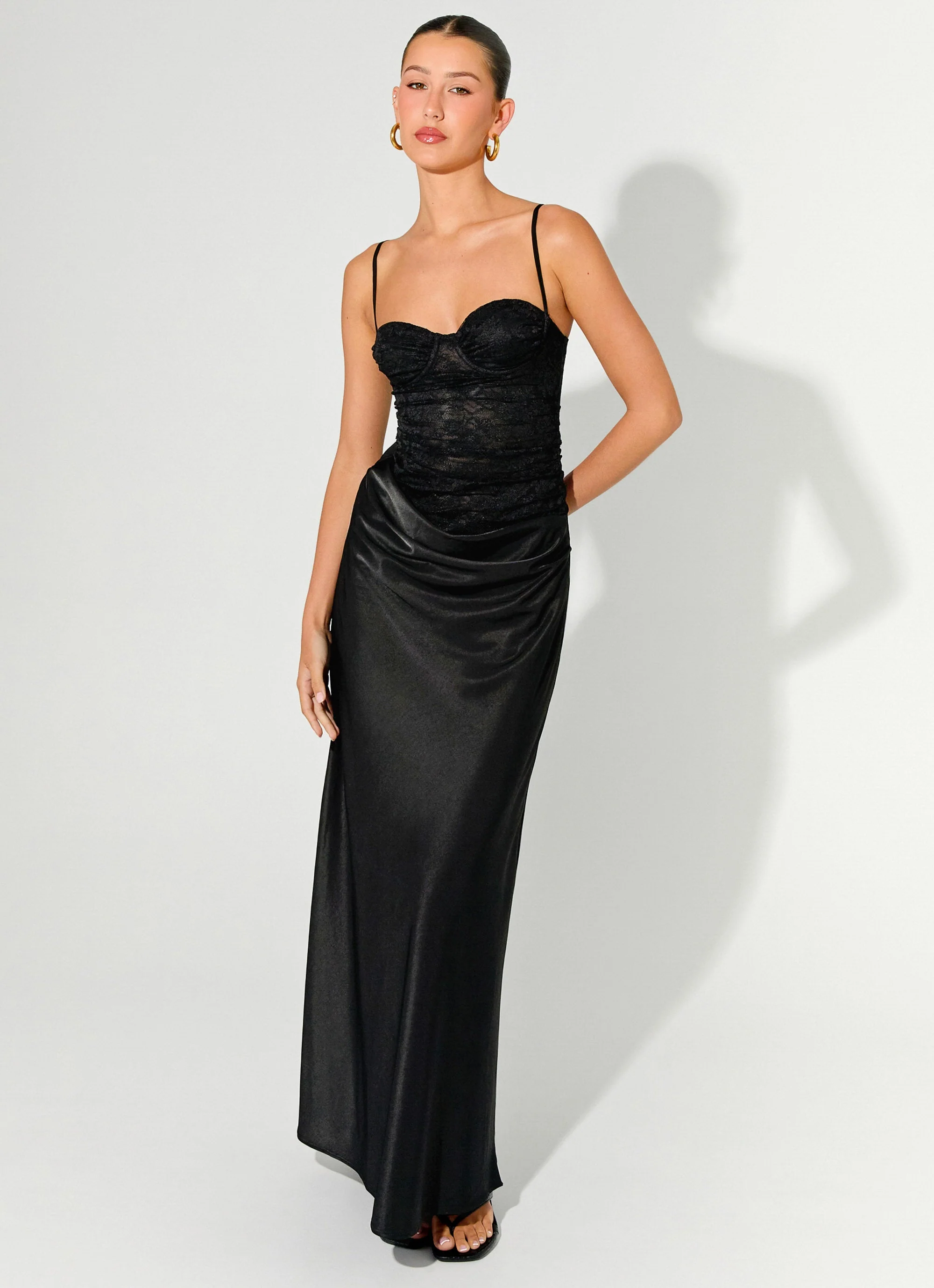 Romy Maxi Dress - Black - Image 6