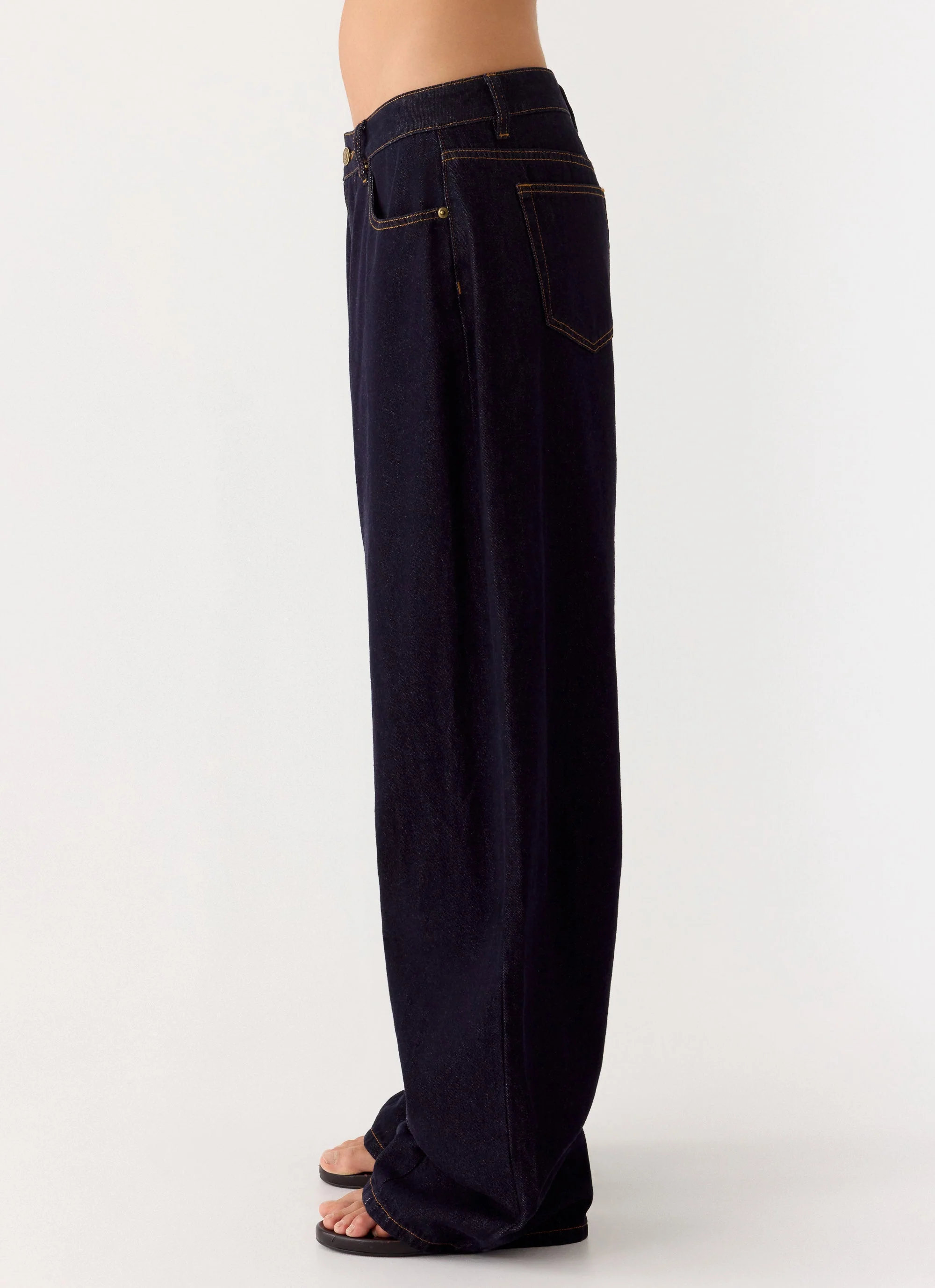 Ronan Denim Jeans - Raw Indigo - Image 4