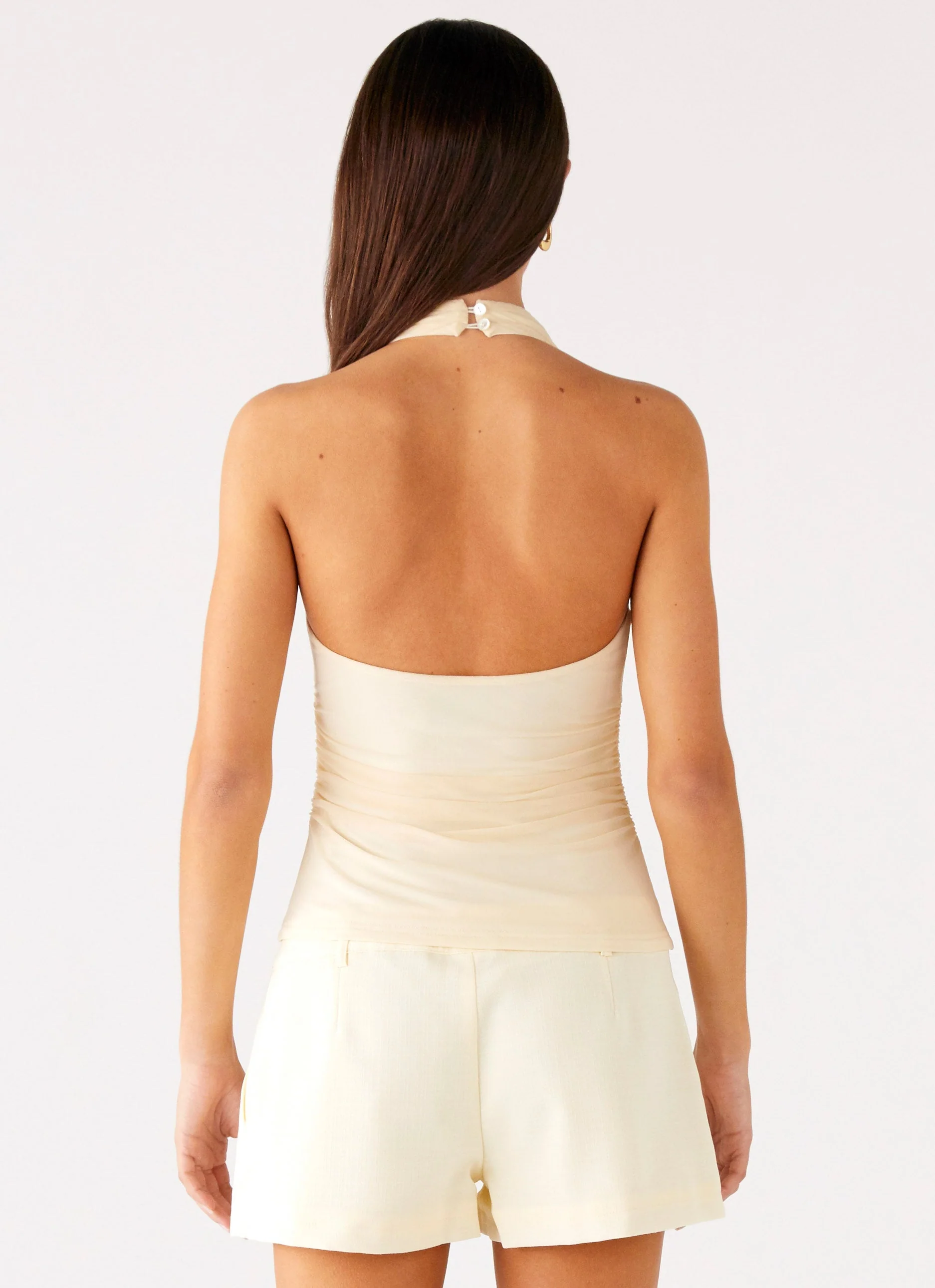 Rosana Halter Top - Butter - Image 2