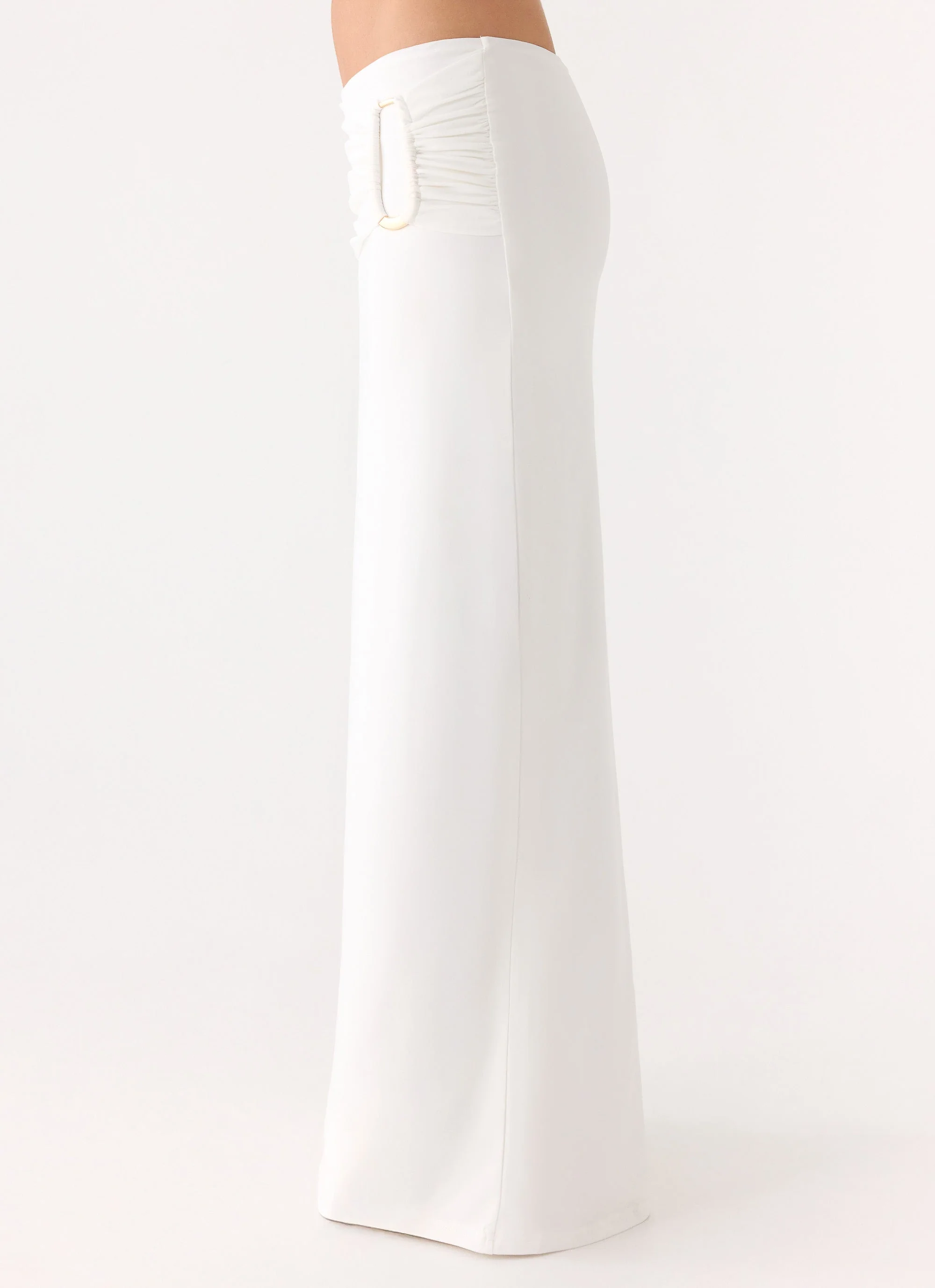 Rosanna Maxi Skirt - White - Image 3