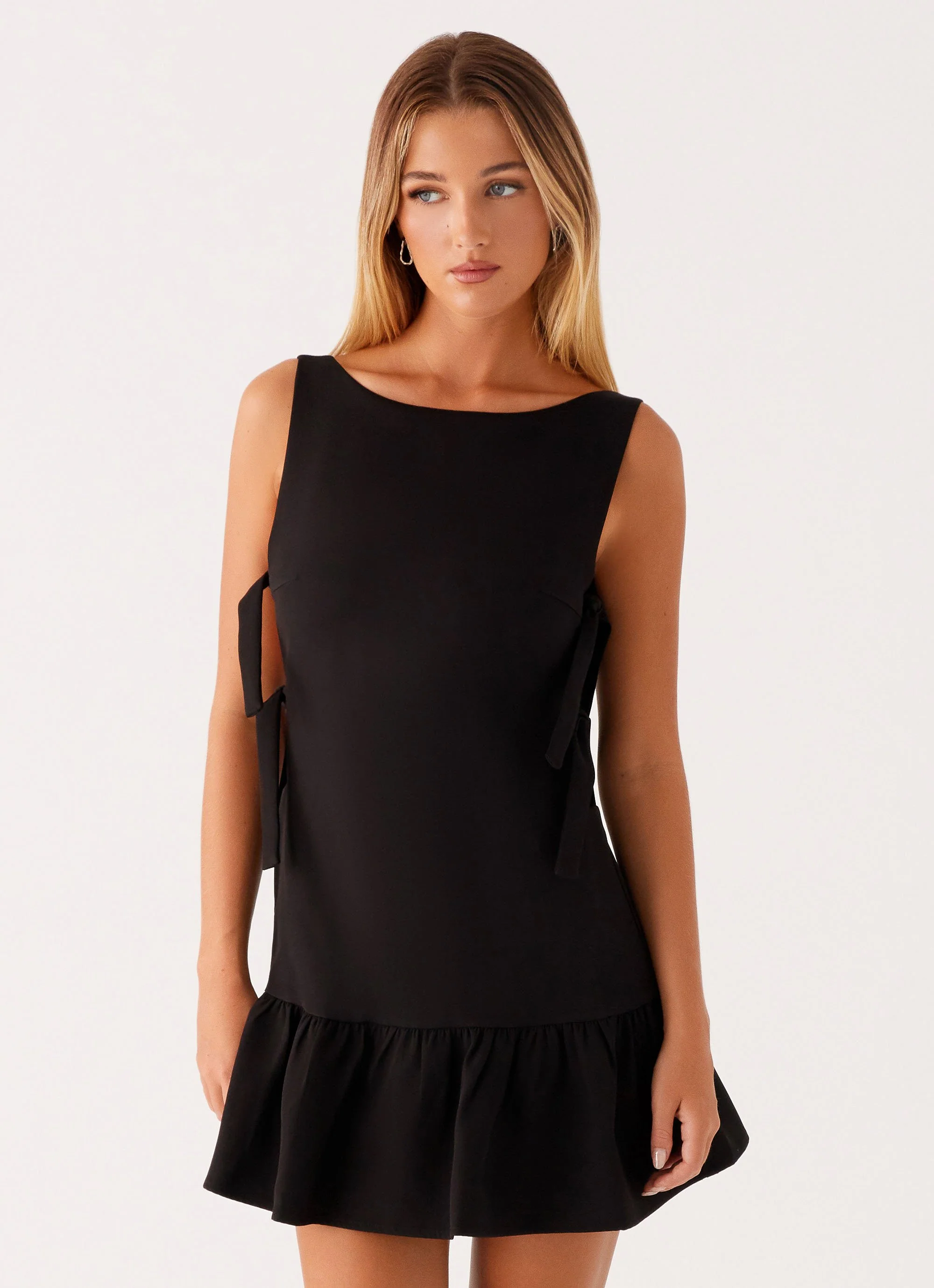 Roux Mini Dress - Black - Image 6