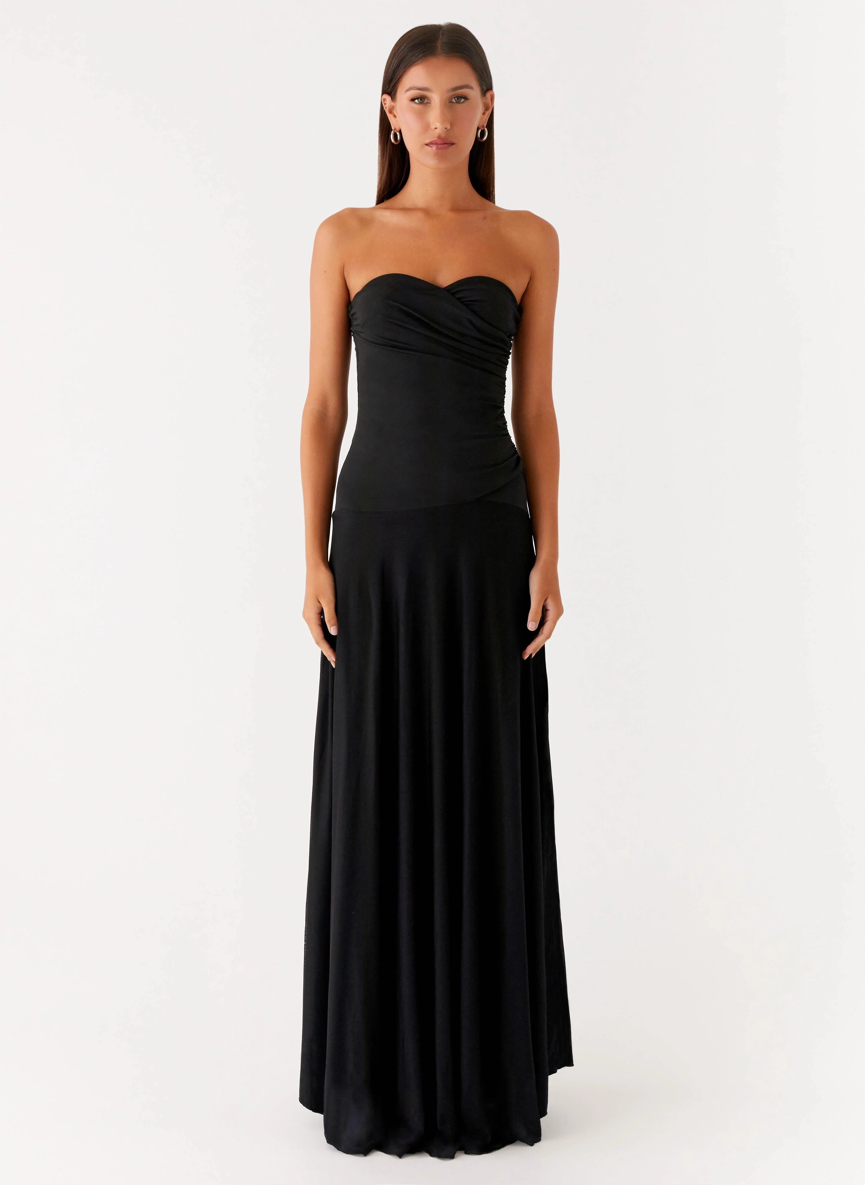 Ruben Maxi Dress - Black - Image 3