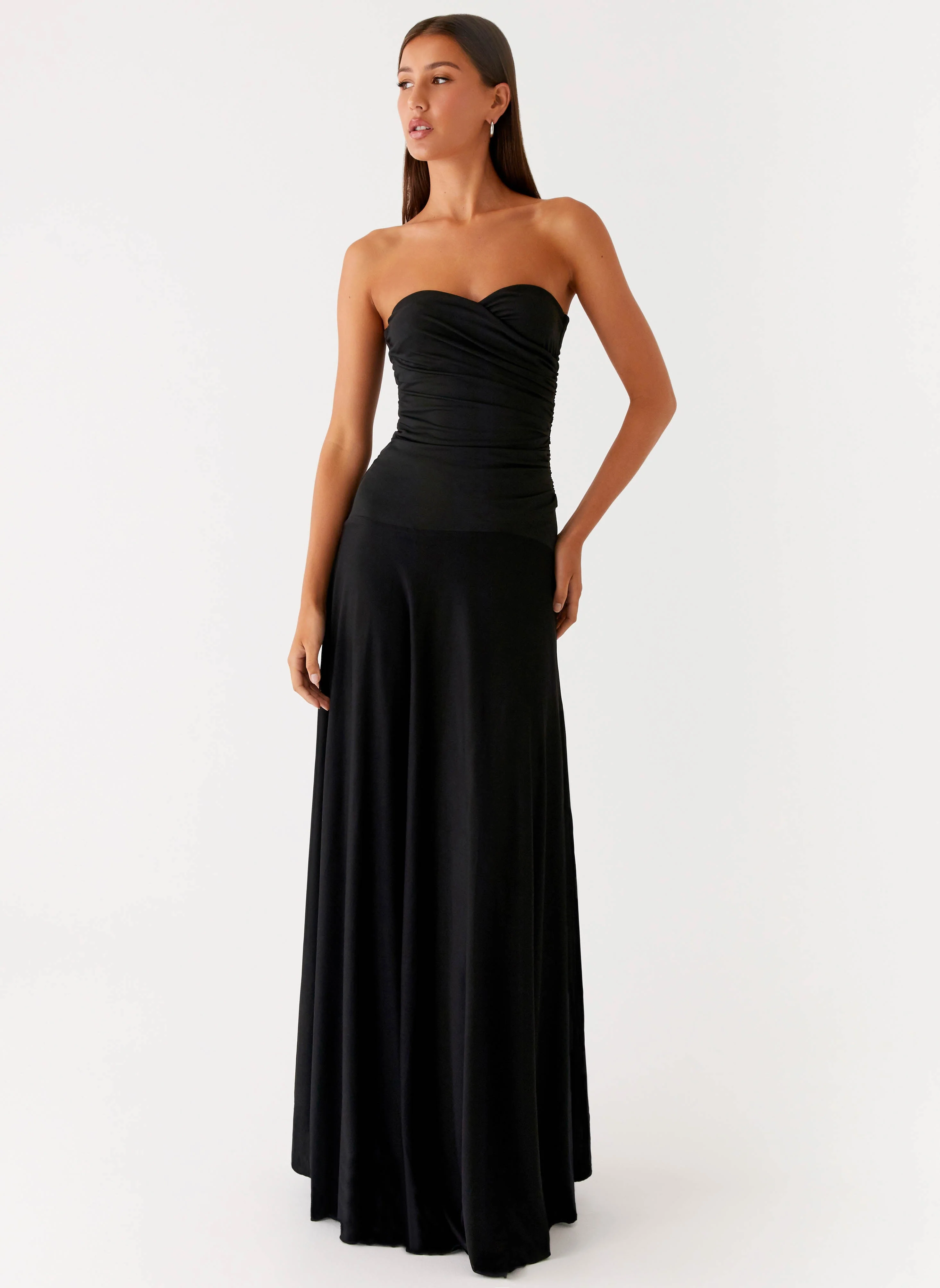 Ruben Maxi Dress - Black - Image 6