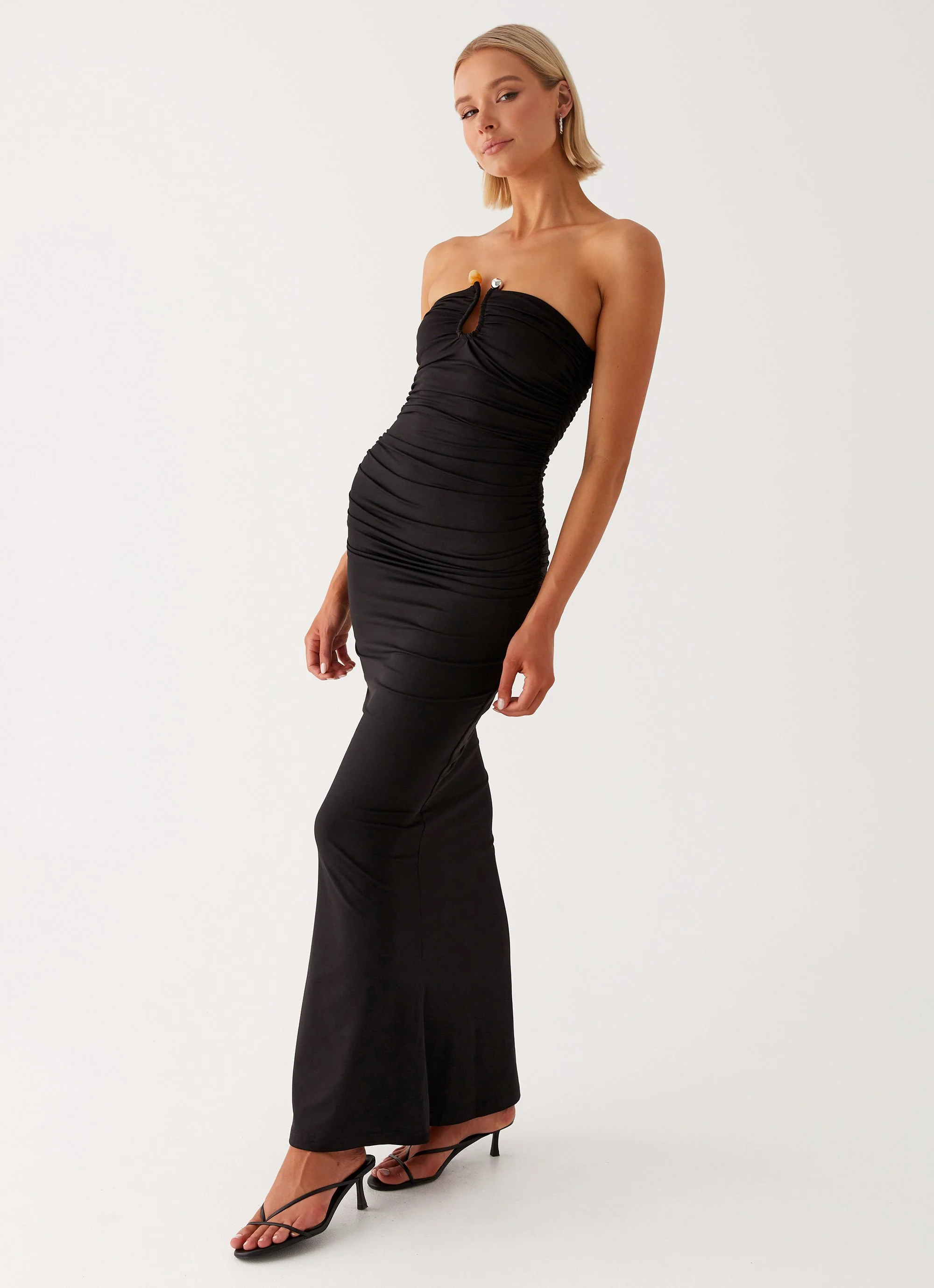 Rudy Maxi Dress - Black - Image 6