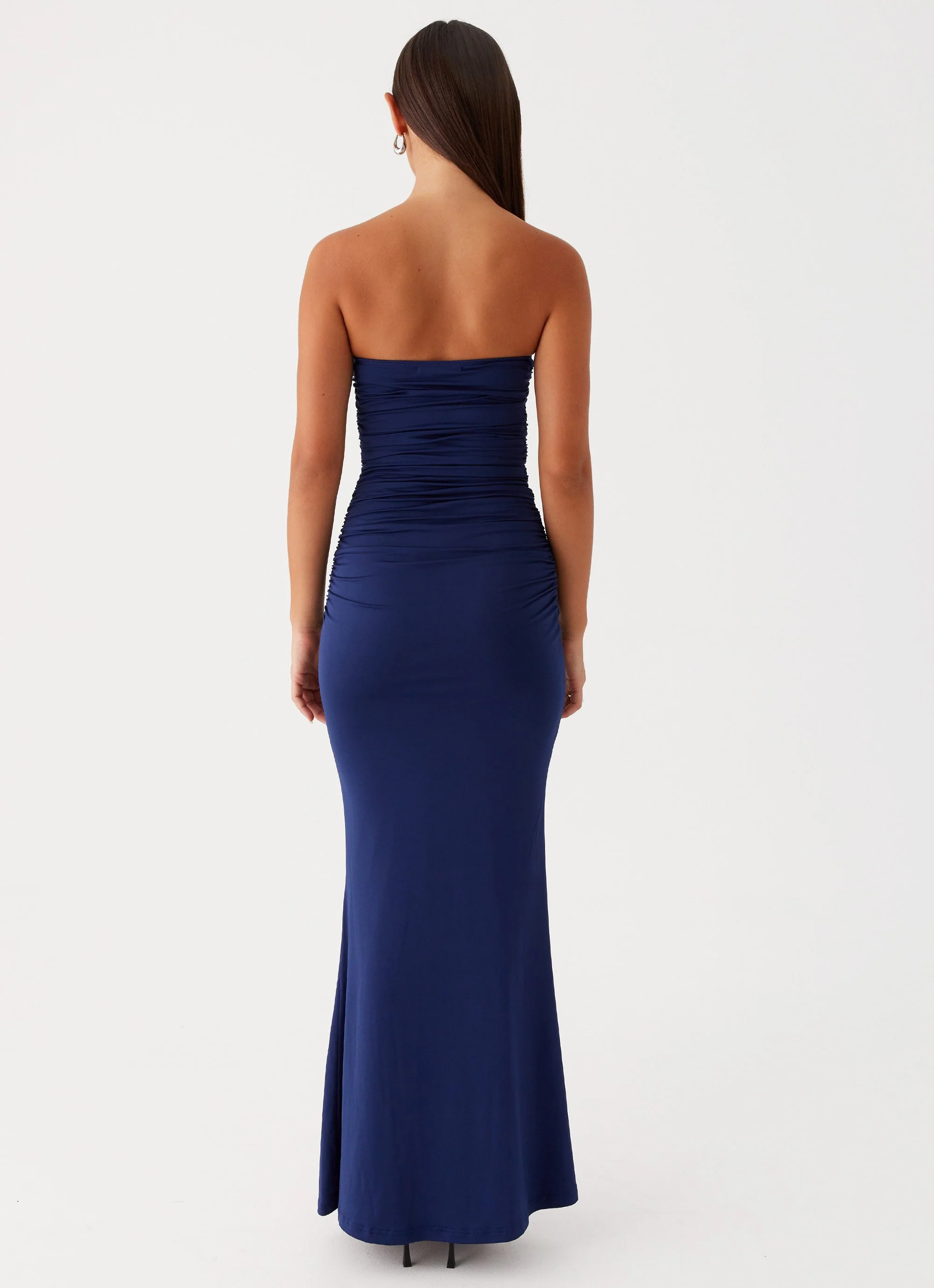 Rudy Maxi Dress - Navy - Image 4