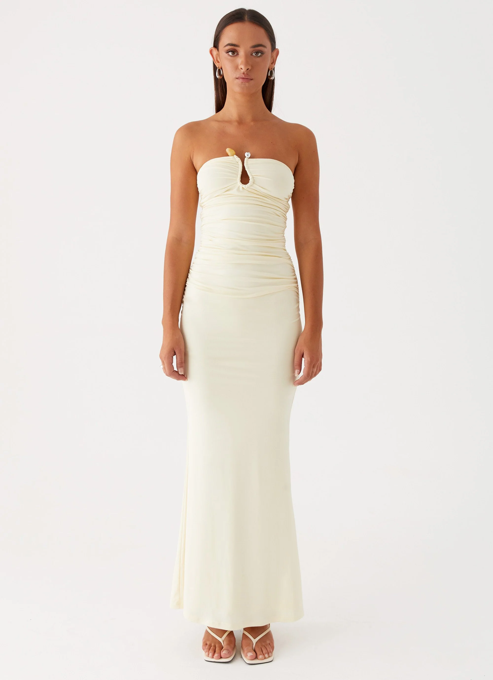Rudy Maxi Dress - Yellow - Image 2