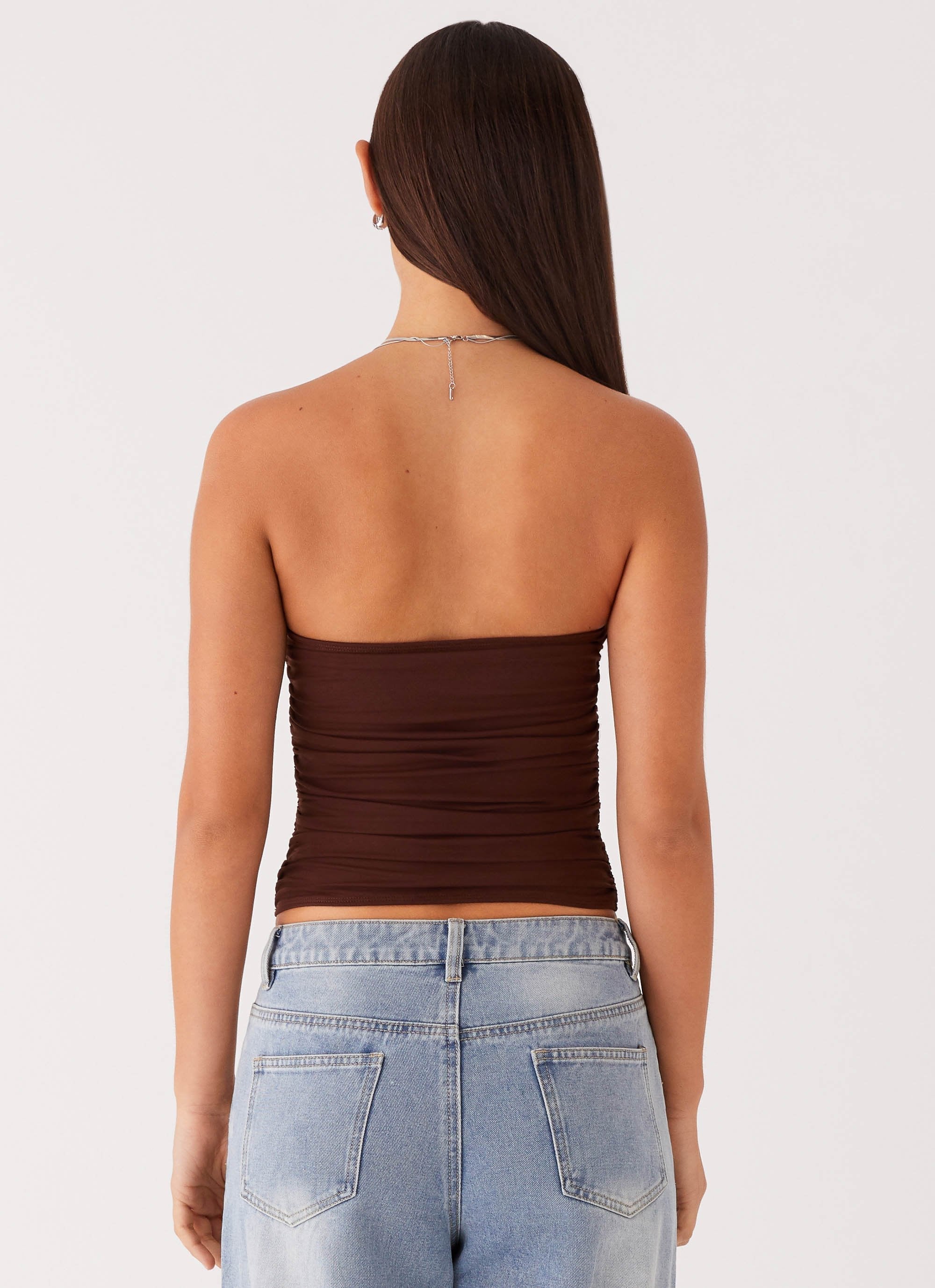 Rudy Tube Top - Brown - Image 5