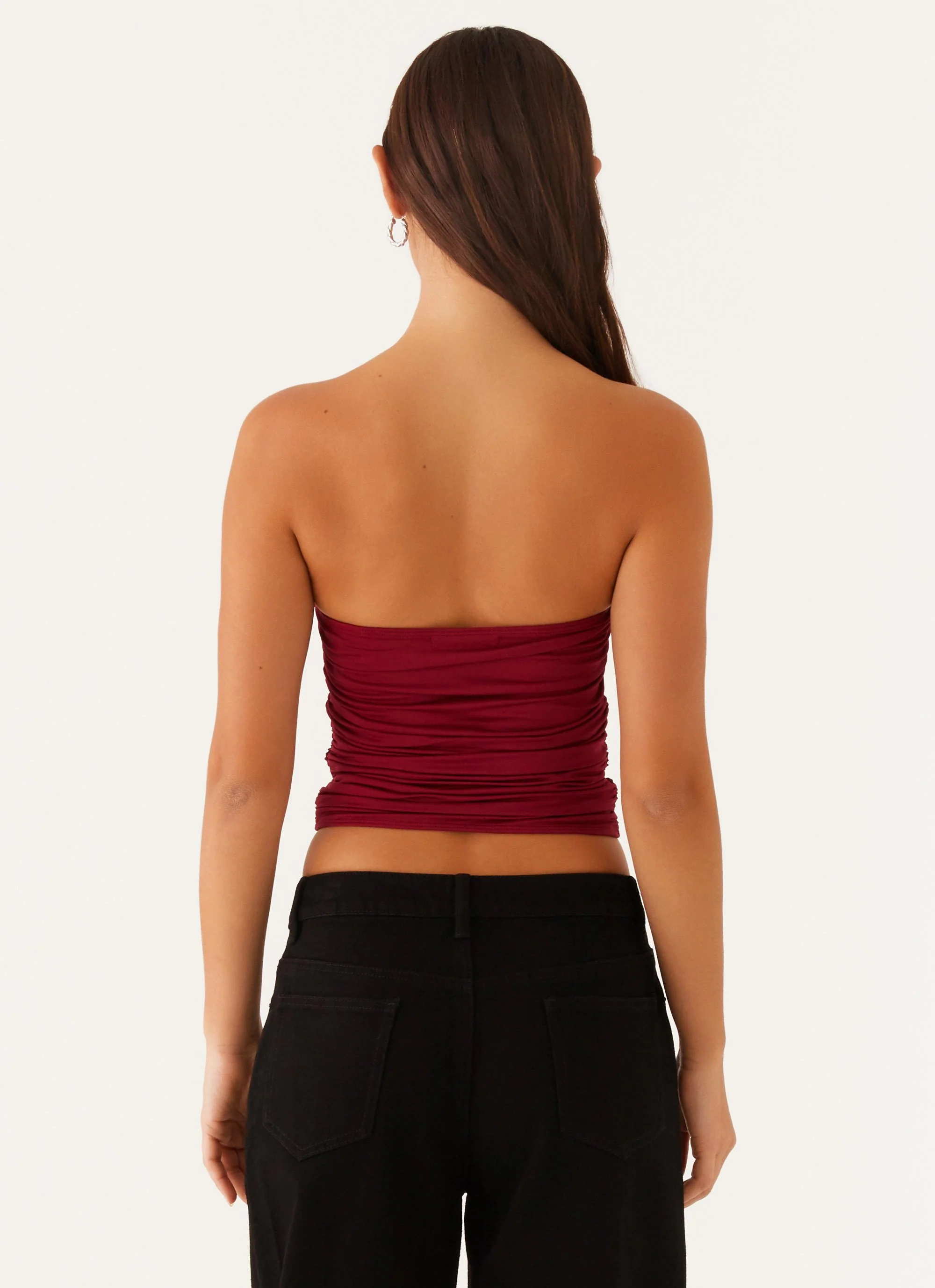 Rudy Tube Top - Maroon - Image 5
