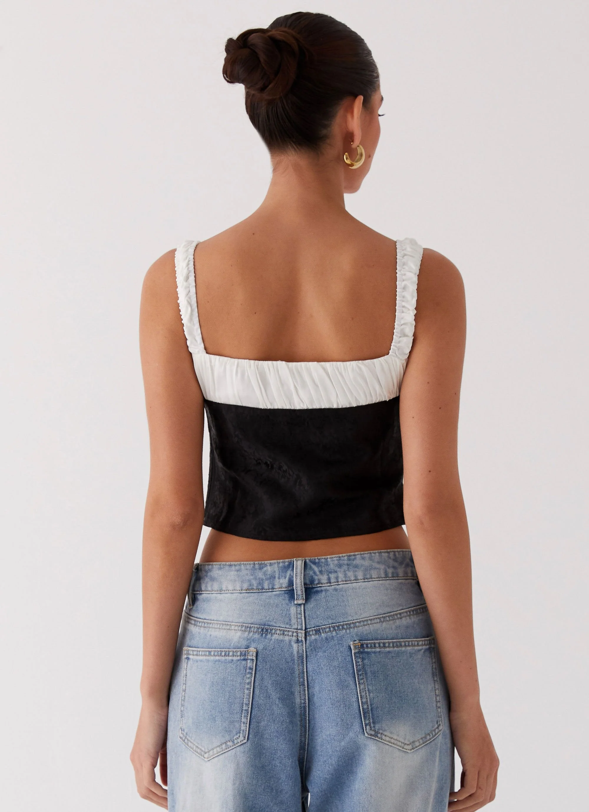Ryder Bustier Top - Black - Image 6