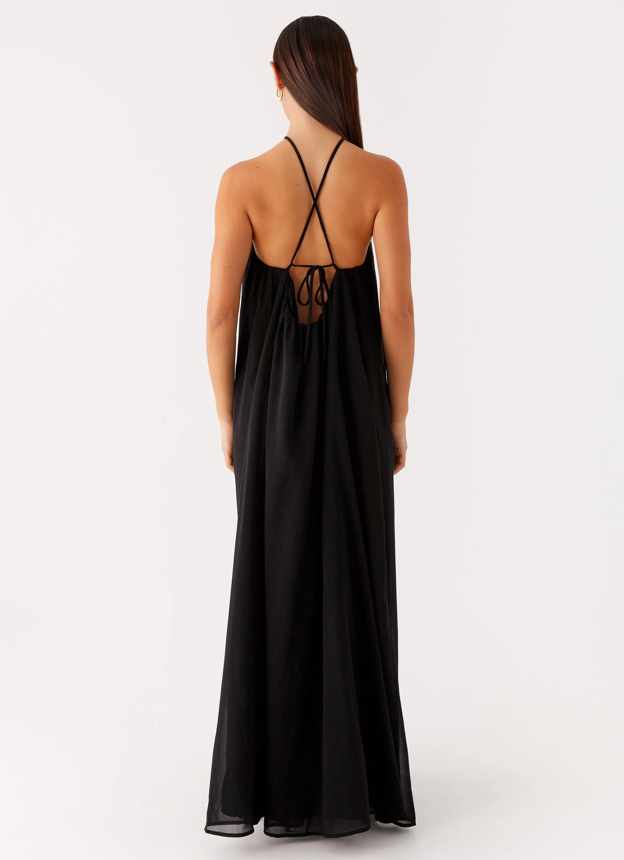 Saba Maxi Dress - Black - Image 3