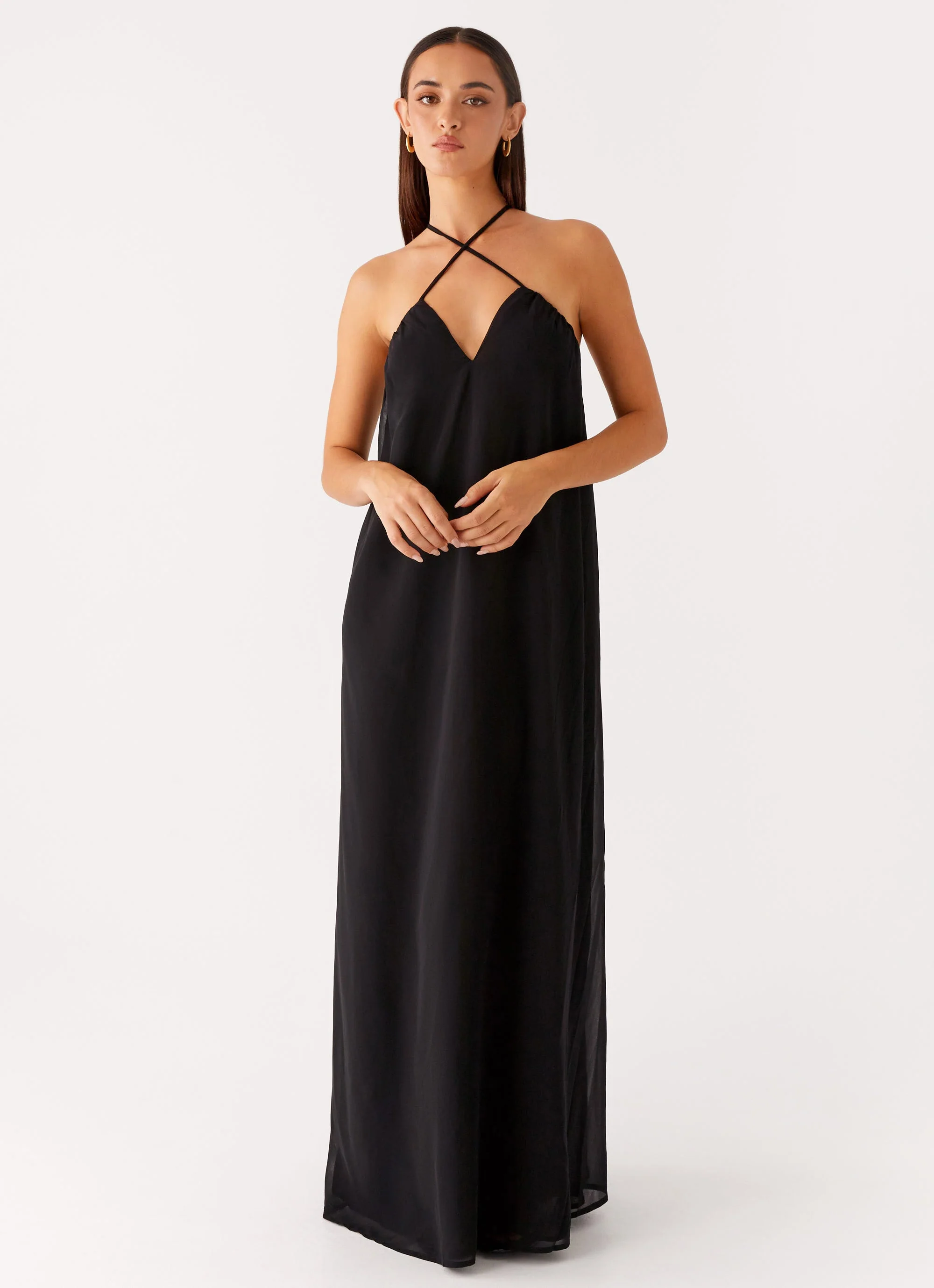Saba Maxi Dress - Black - Image 6