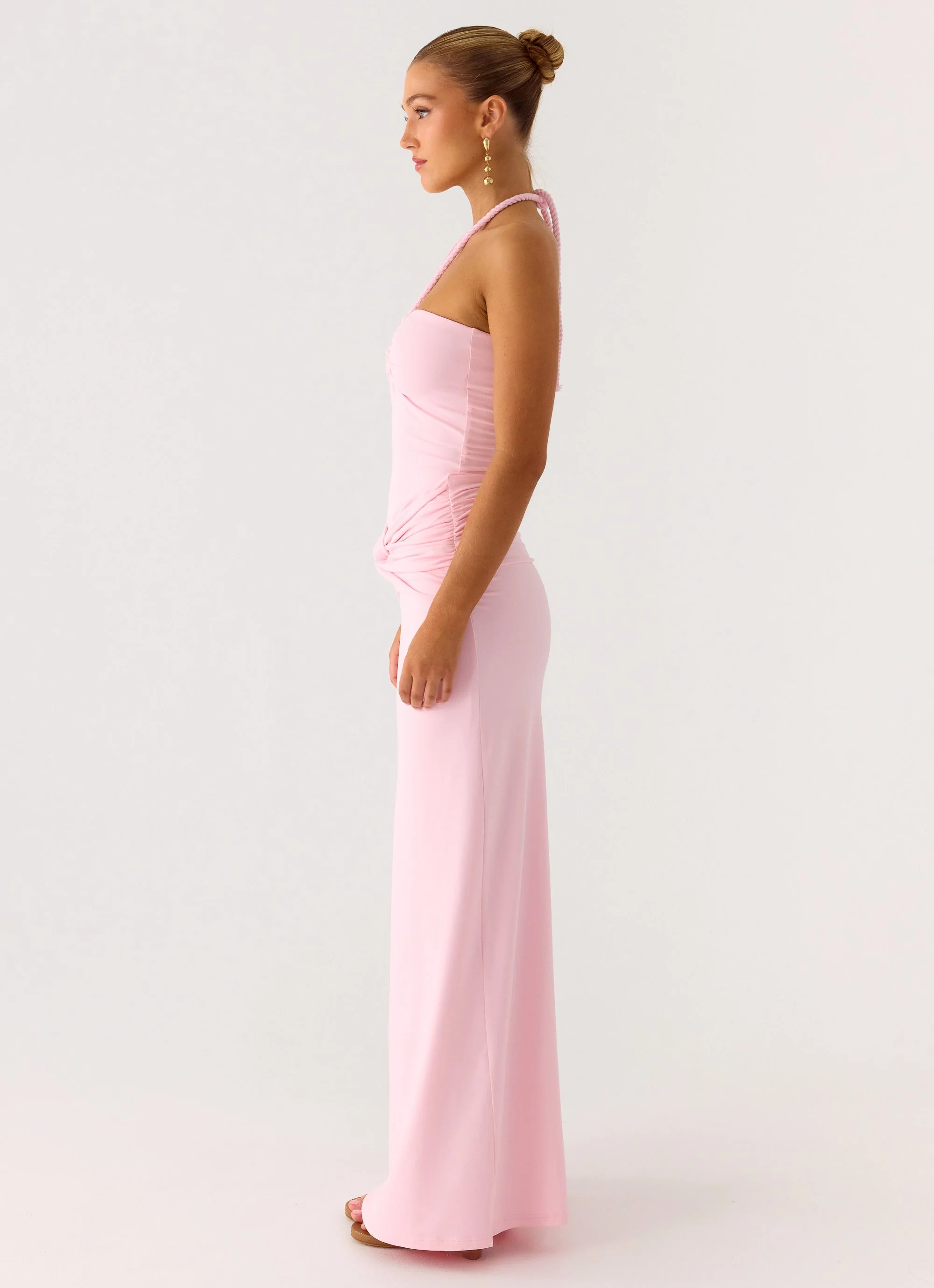Sacred Maxi Dress - Pale Pink - Image 3