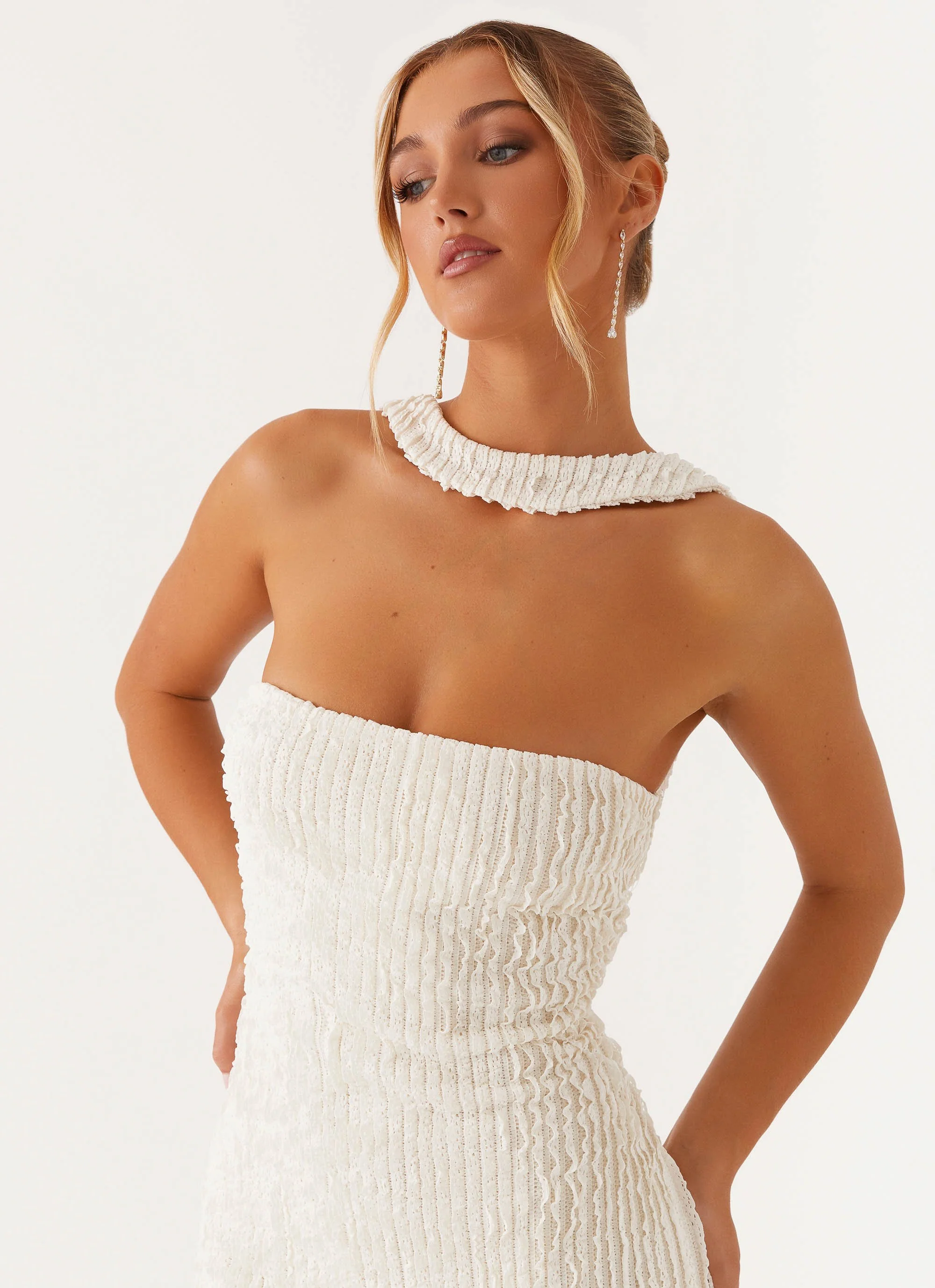 Sadie Maxi Dress - Ivory - Image 6